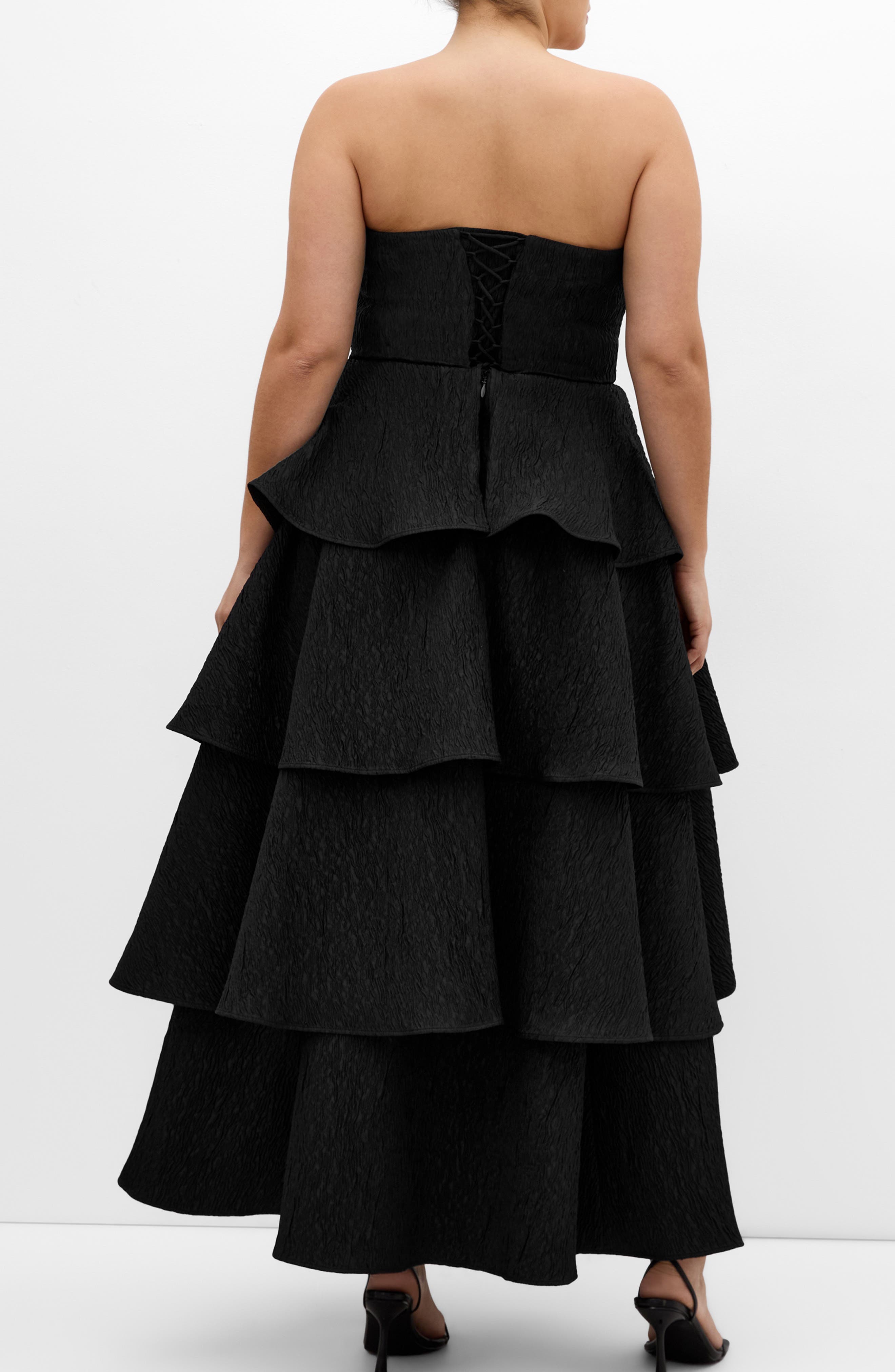 Elizabether Ruffle Sleeveless Maxi Dress - image 2