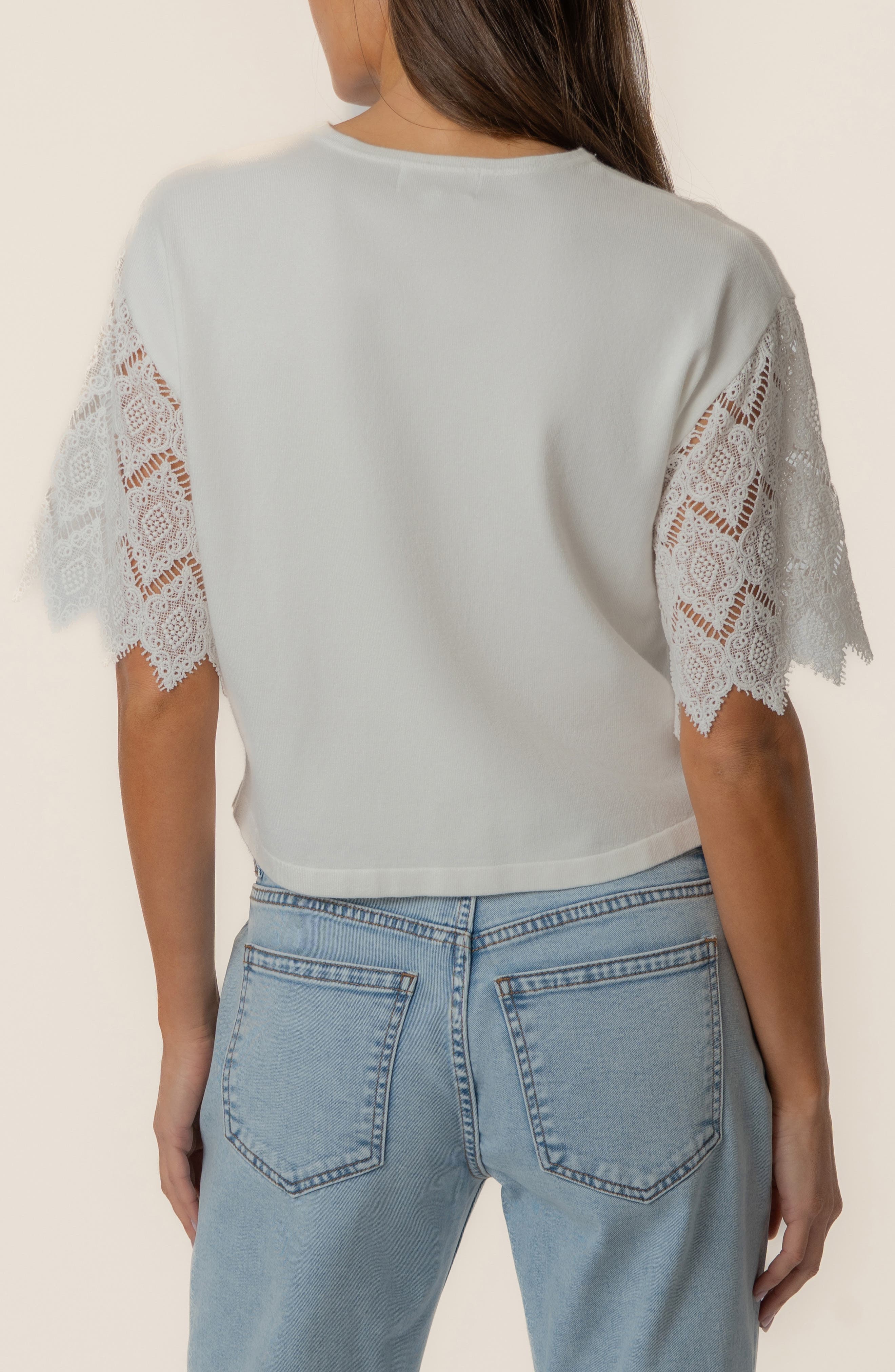 Coco Lace Sleeve Top - image 2