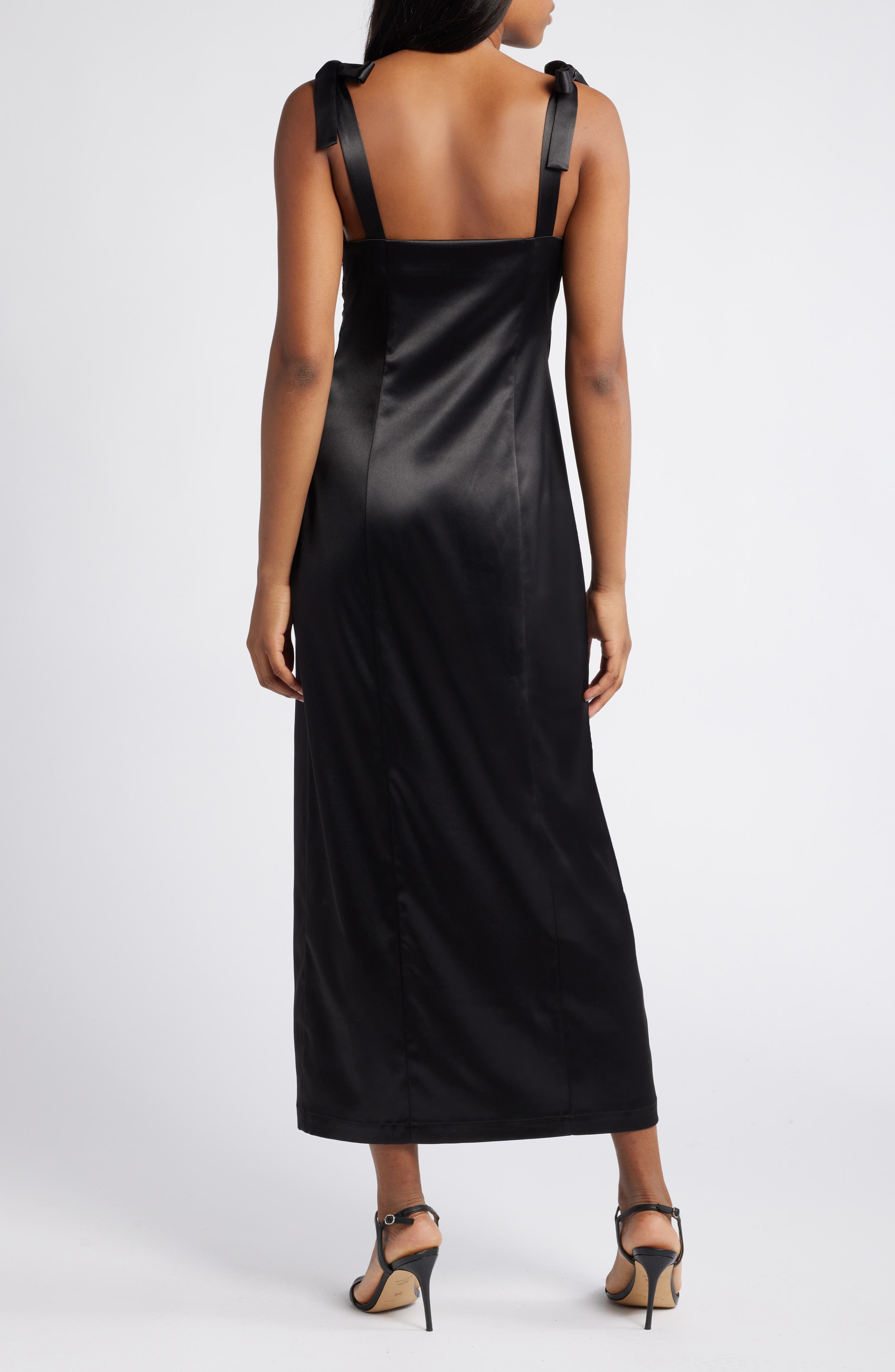 Almera Lace & Satin Cocktail Dress - image 2