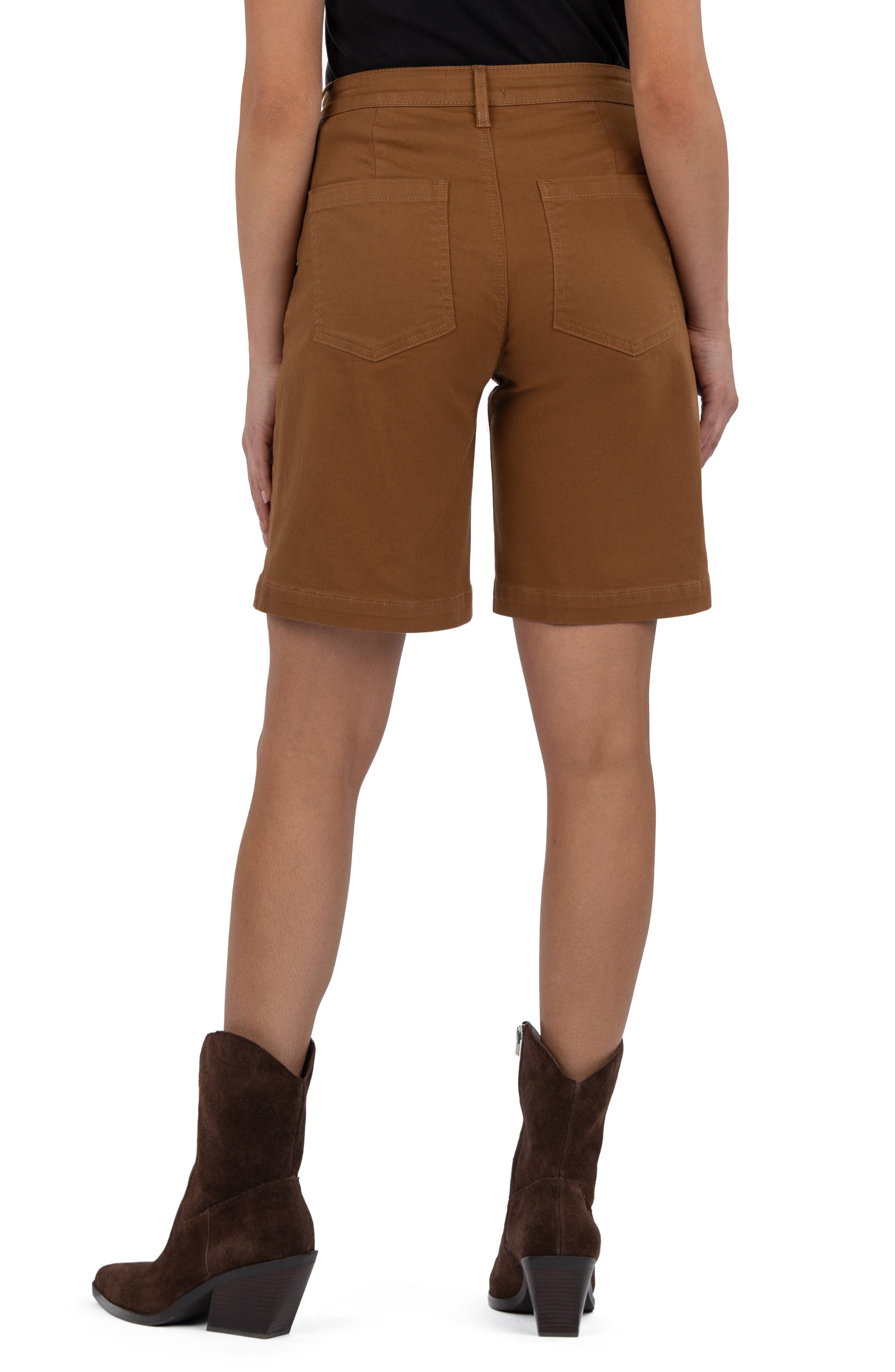 Hailey Denim Bermuda Shorts - image 2