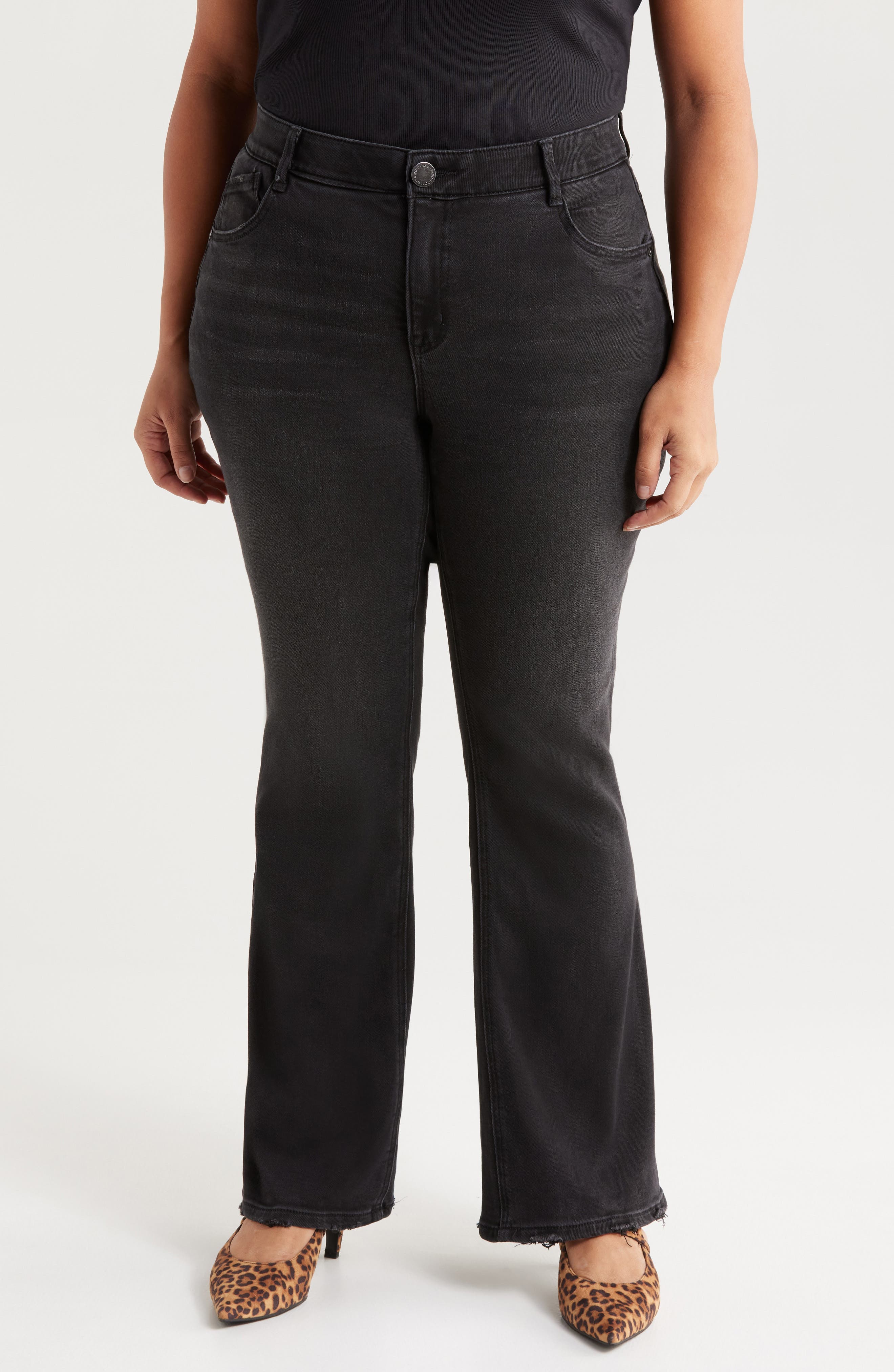 Madison 'Ab'Solution High Waist Bootcut Jeans - image 1