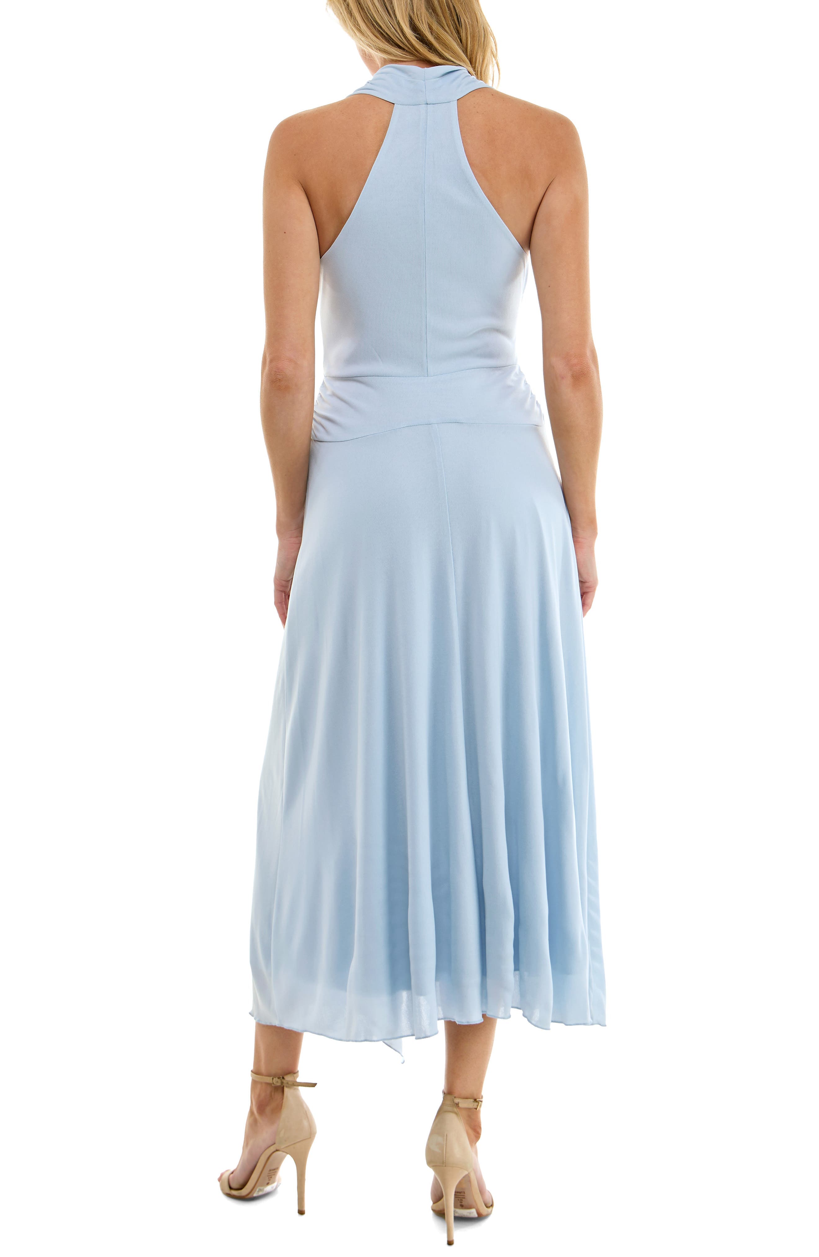 Surplice Handkerchief Hem Maxi Dress - image 4
