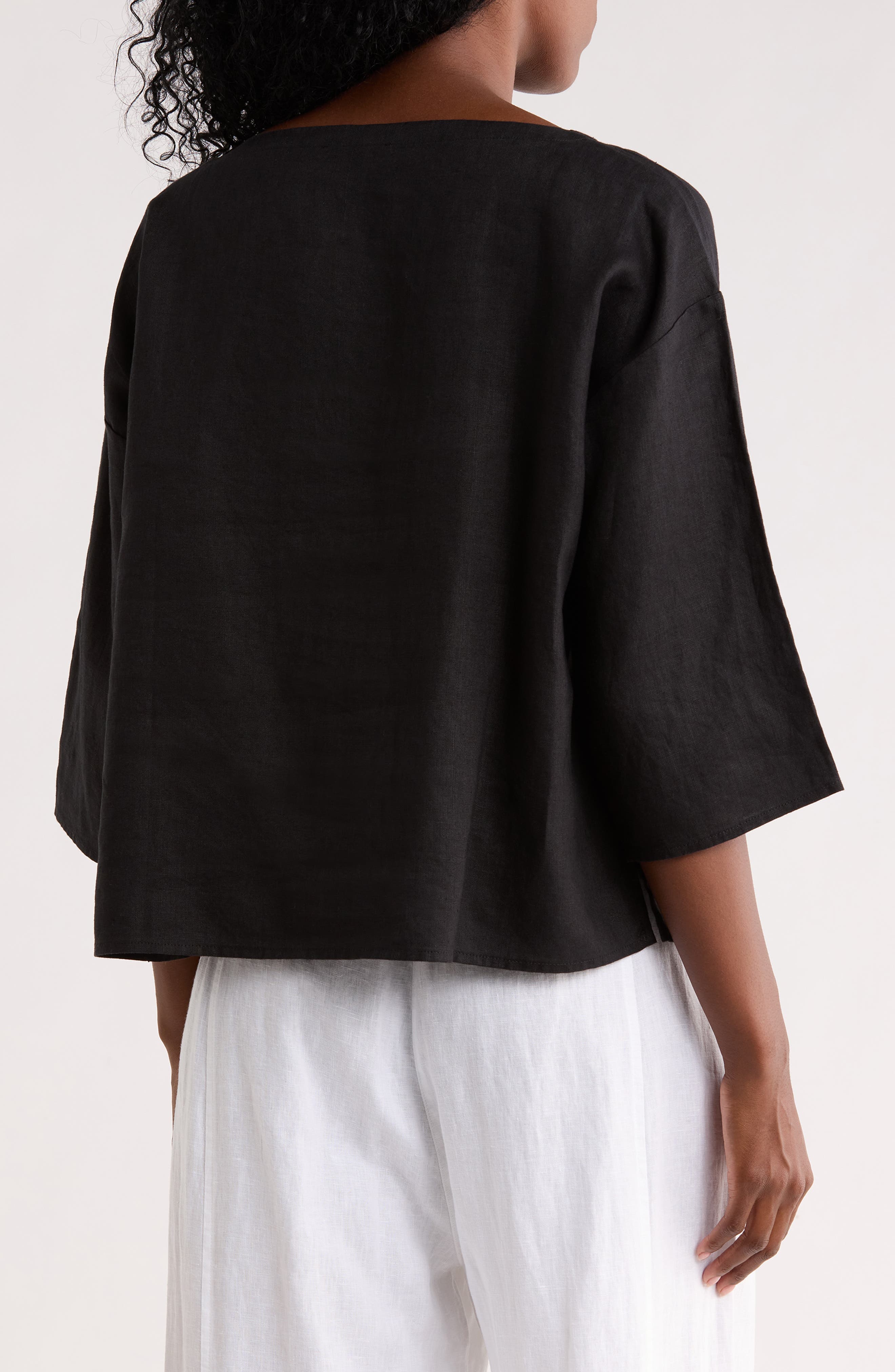 Bateau Neck Box Top - image 2