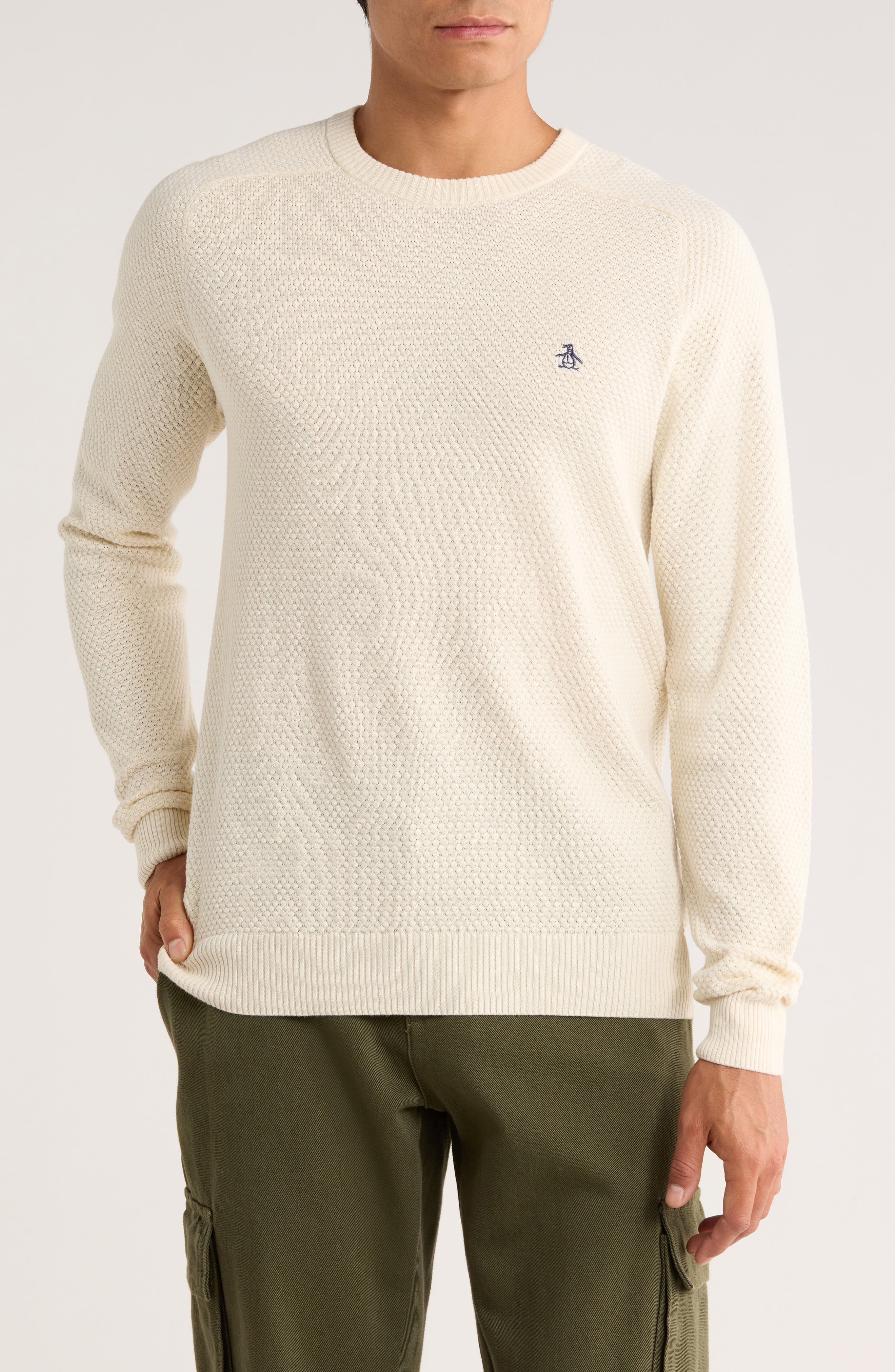 Bubble Stitch Crewneck Sweater - image 5