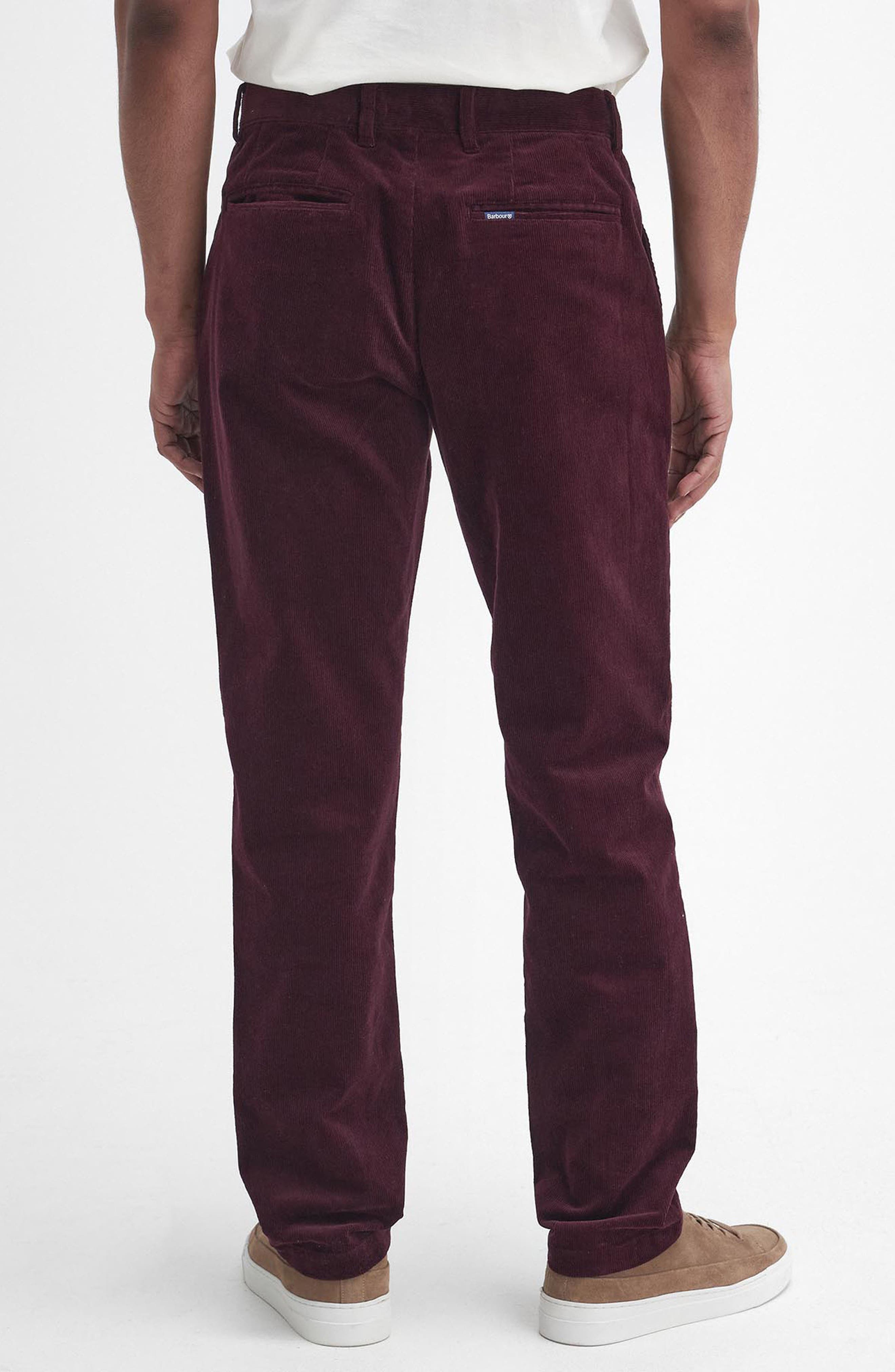 Tailored Fit Cotton Stretch Corduroy Chinos - image 2