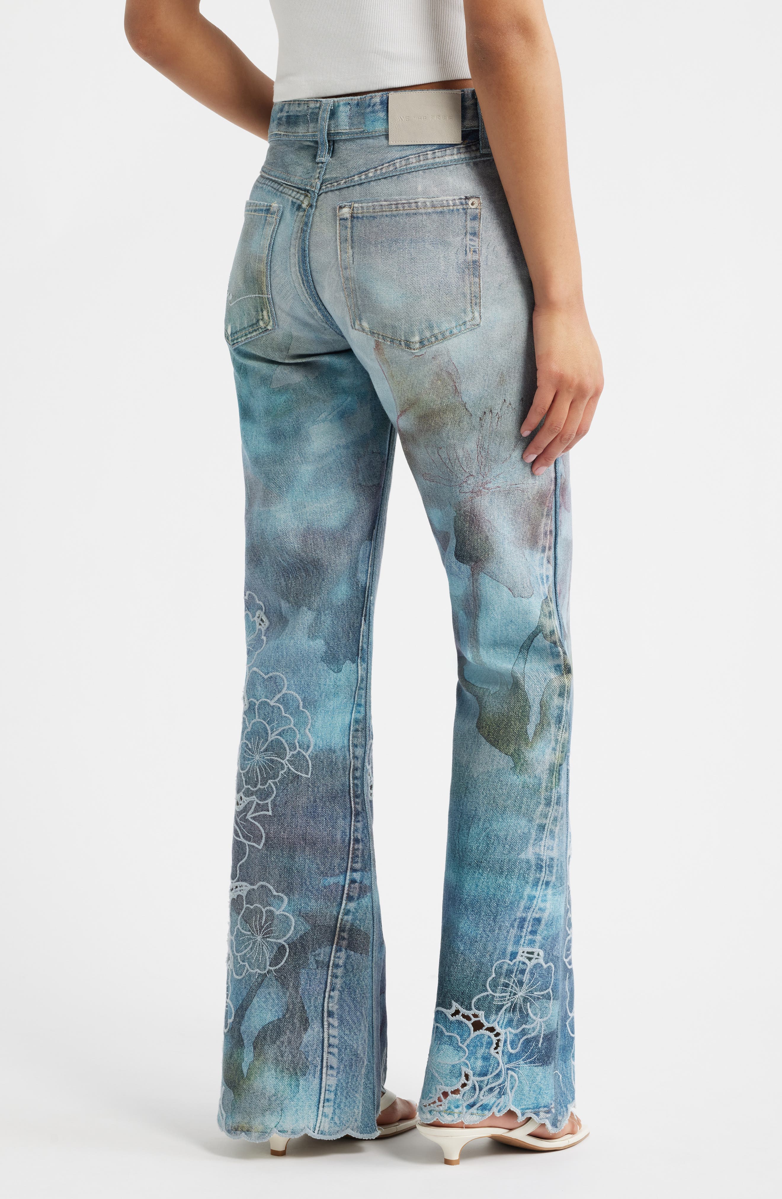 West Coast Illusions Print Jeans - image 2
