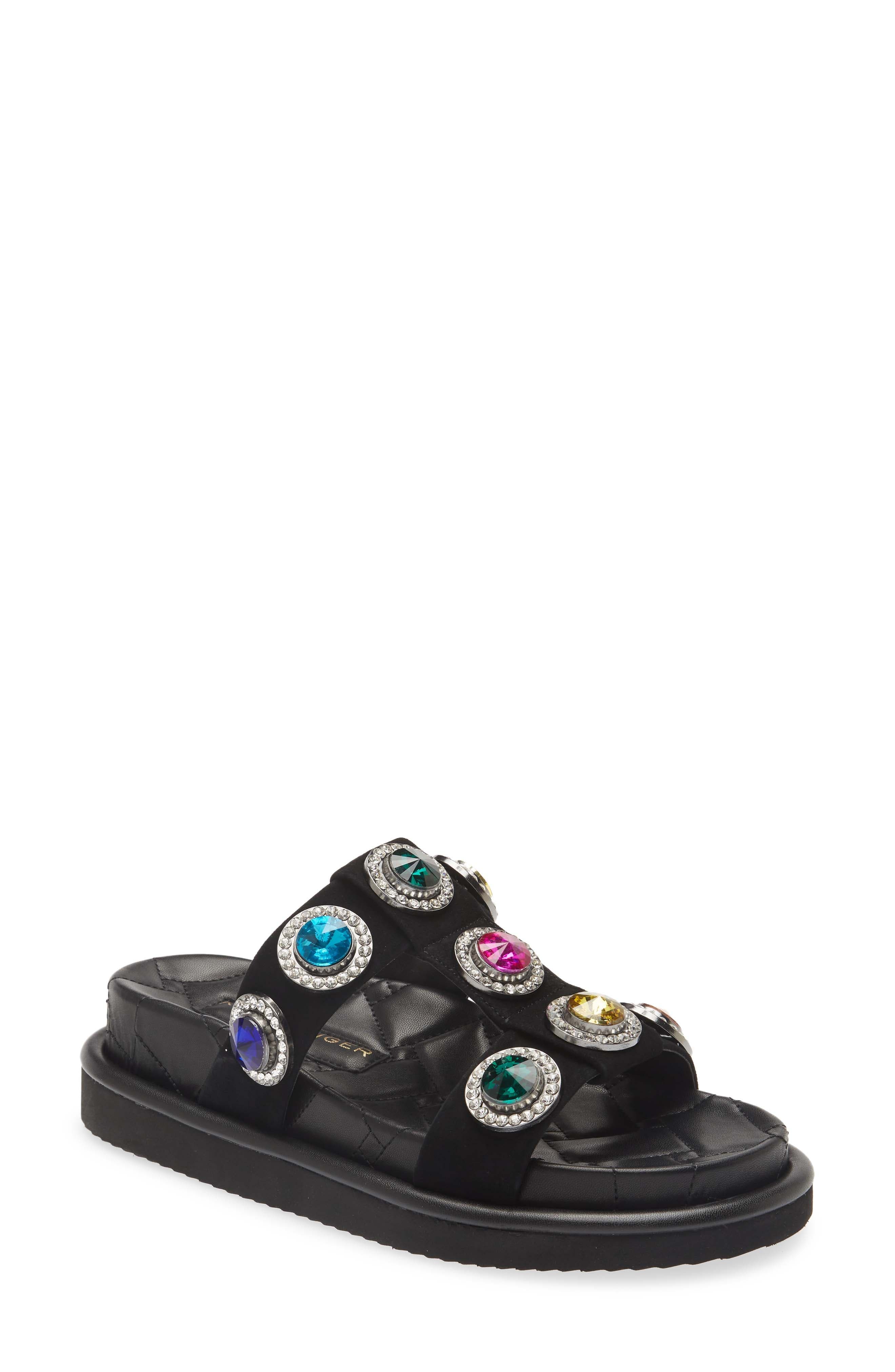 Orson Crystal Slide Sandal - image 1