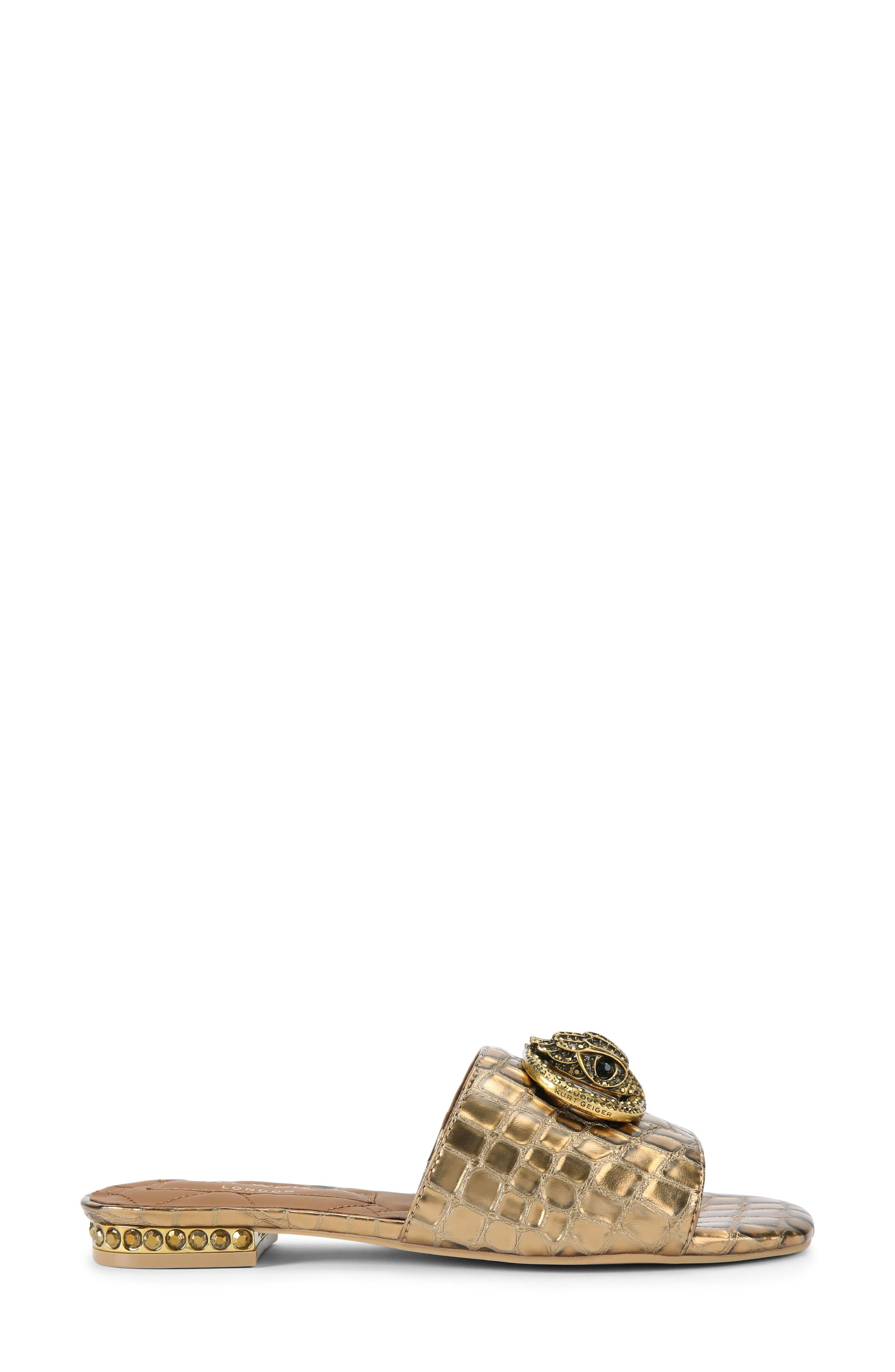 Chelsea Croc Embossed Slide Sandal - image 1