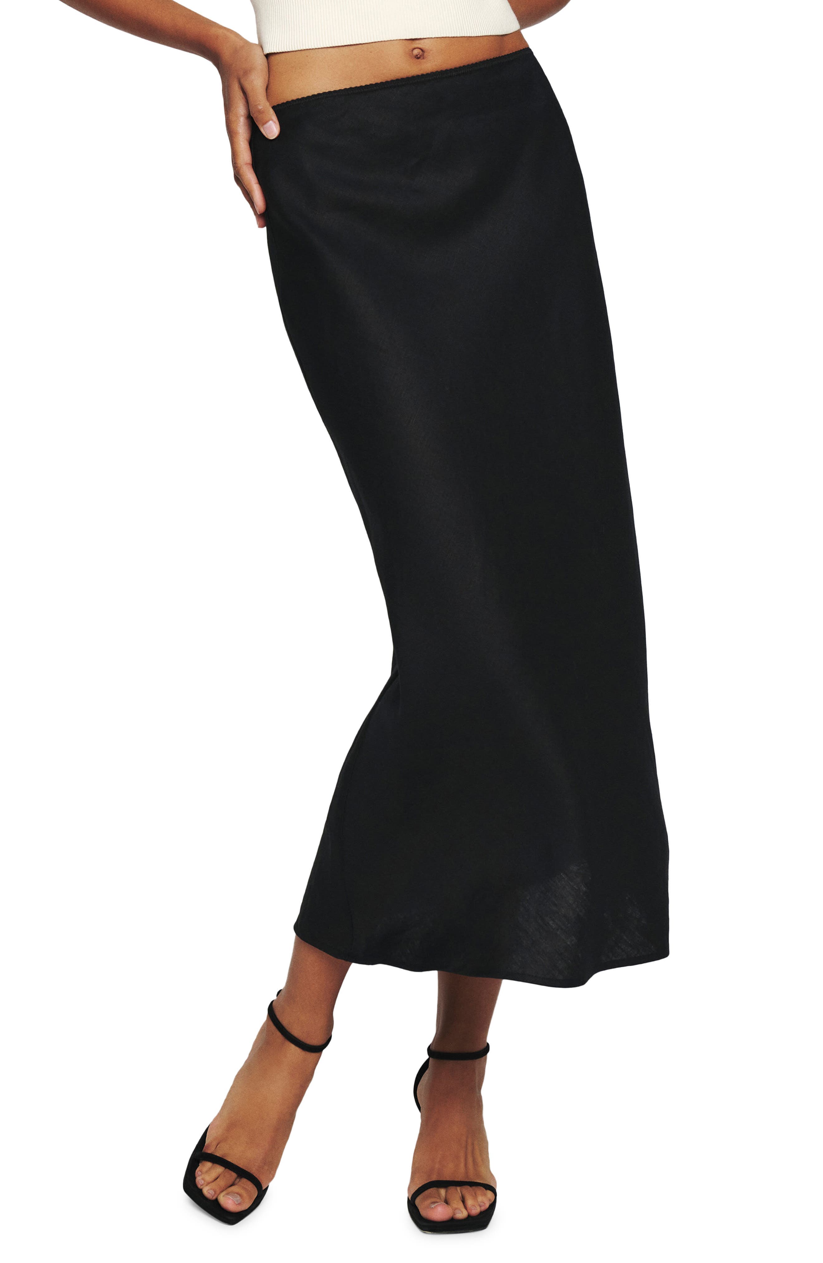 Layla Linen Skirt - image 1