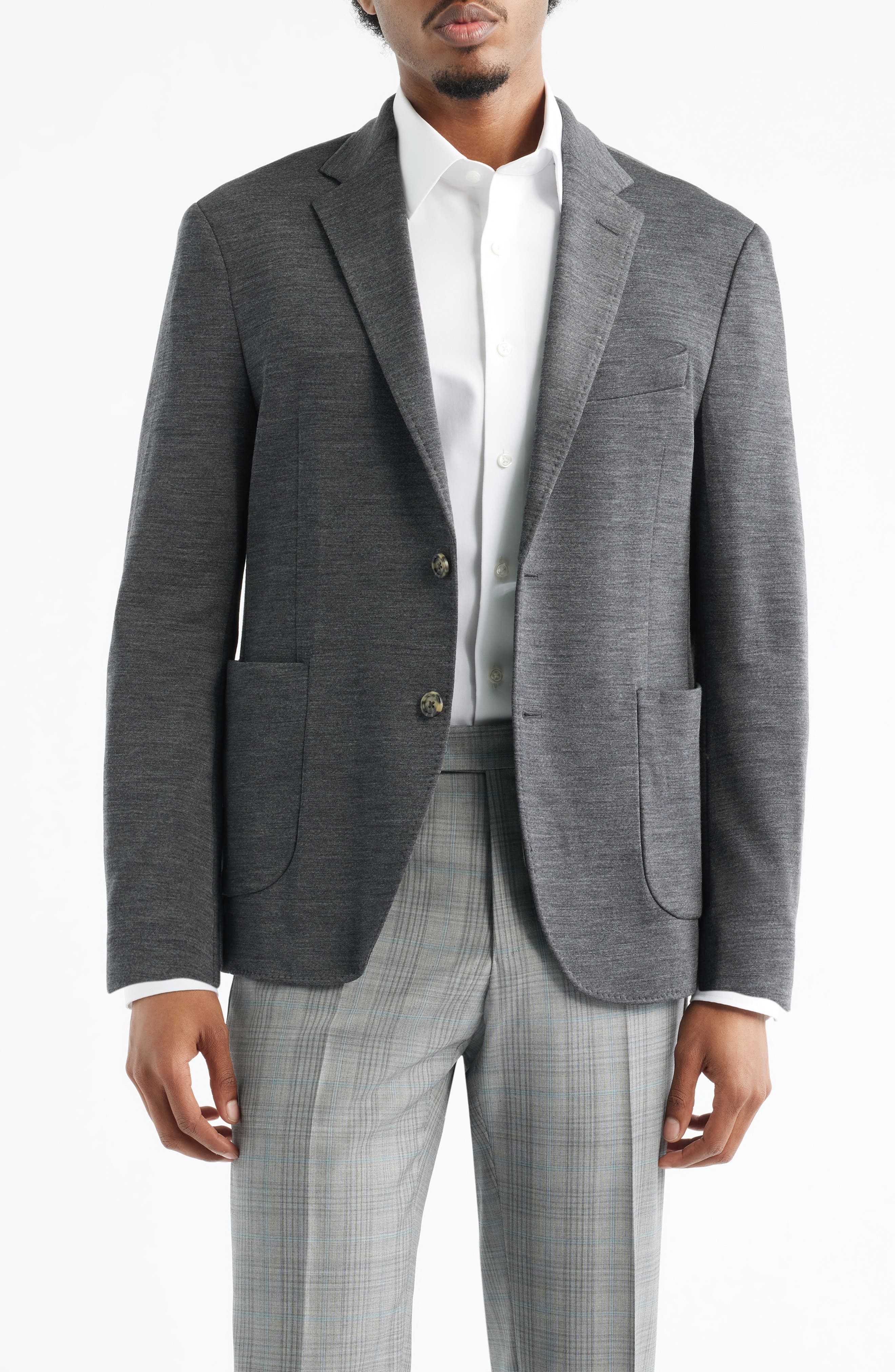 Treviso Wool & Silk Sport Coat - image 1