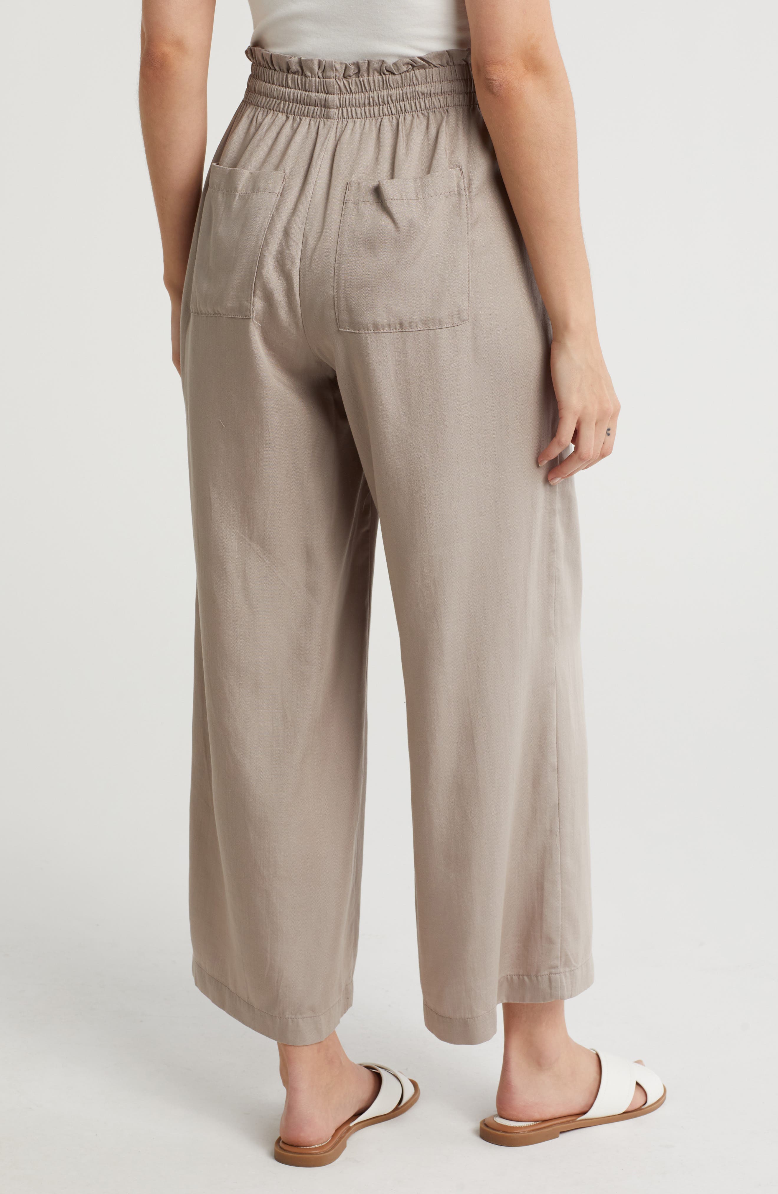 Tie Waist Wide Leg Pants - image 4