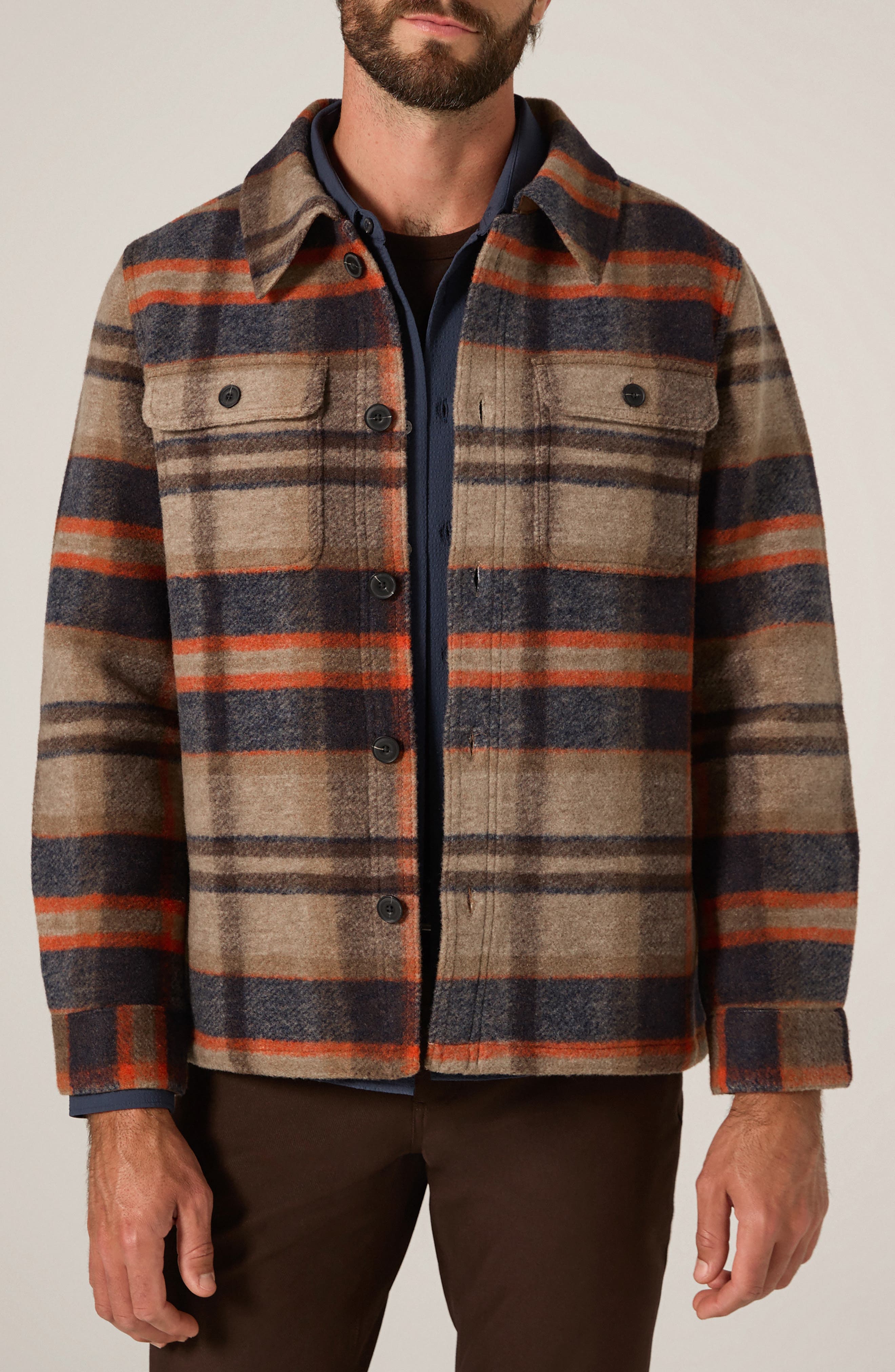 Townsend Plaid Overshirt - image 1