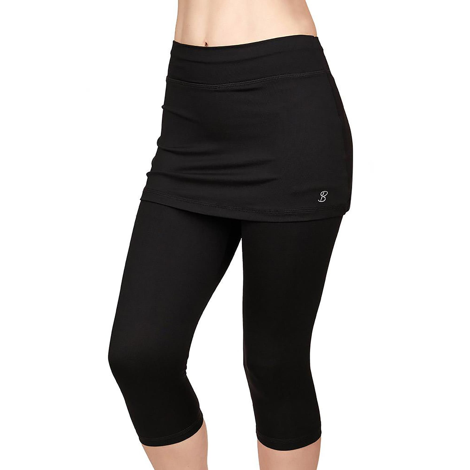 UV Staples Abaza 13in Womens Tennis Skirt with Capri Leggings - image 1
