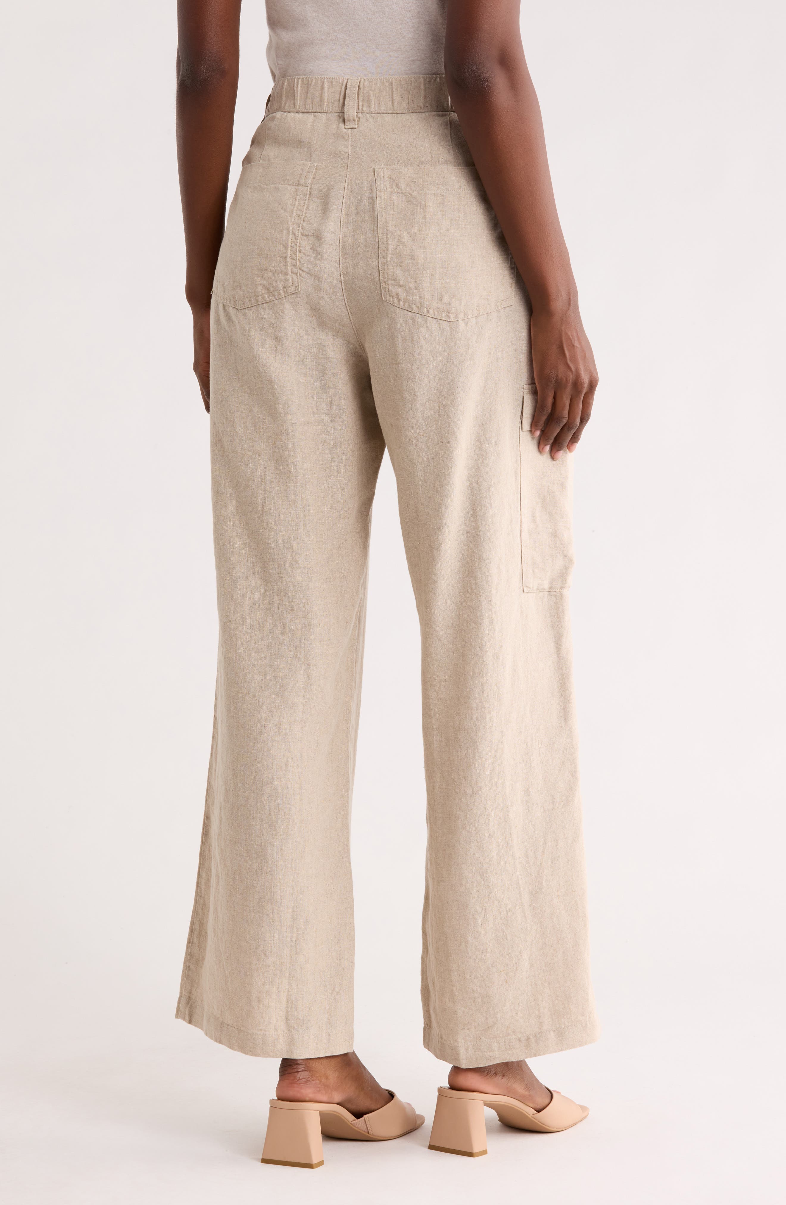 Wide Leg Cargo Pants - image 4