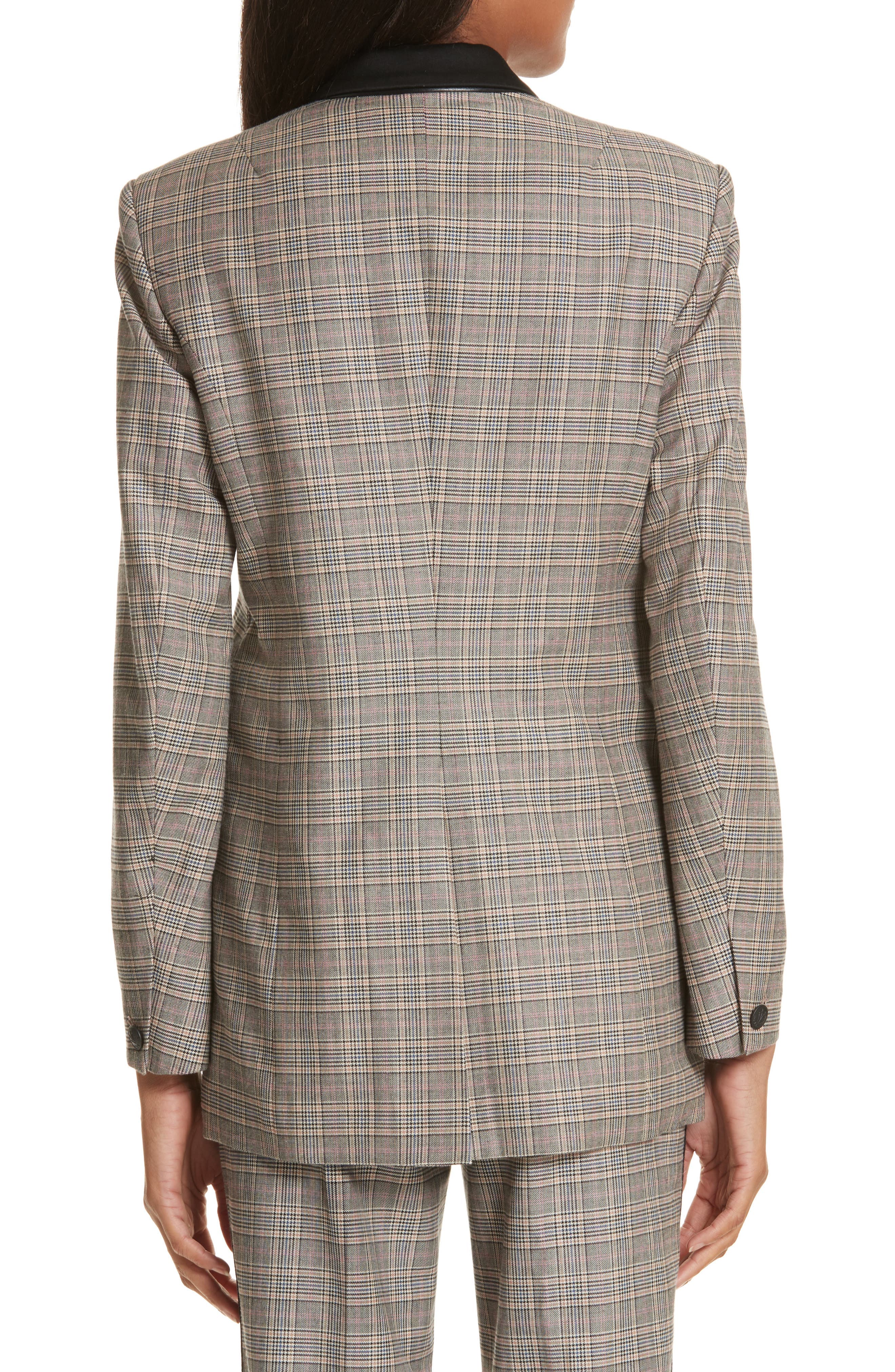 Ridley Glen Plaid Wool & Cotton Blazer - image 2