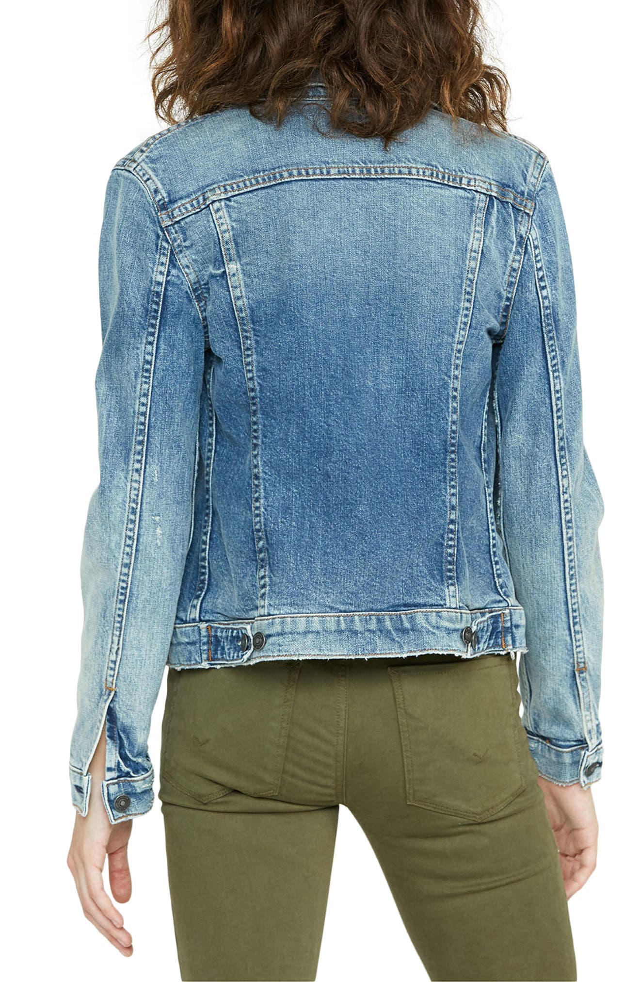 Classic Denim Trucker Jacket - image 2