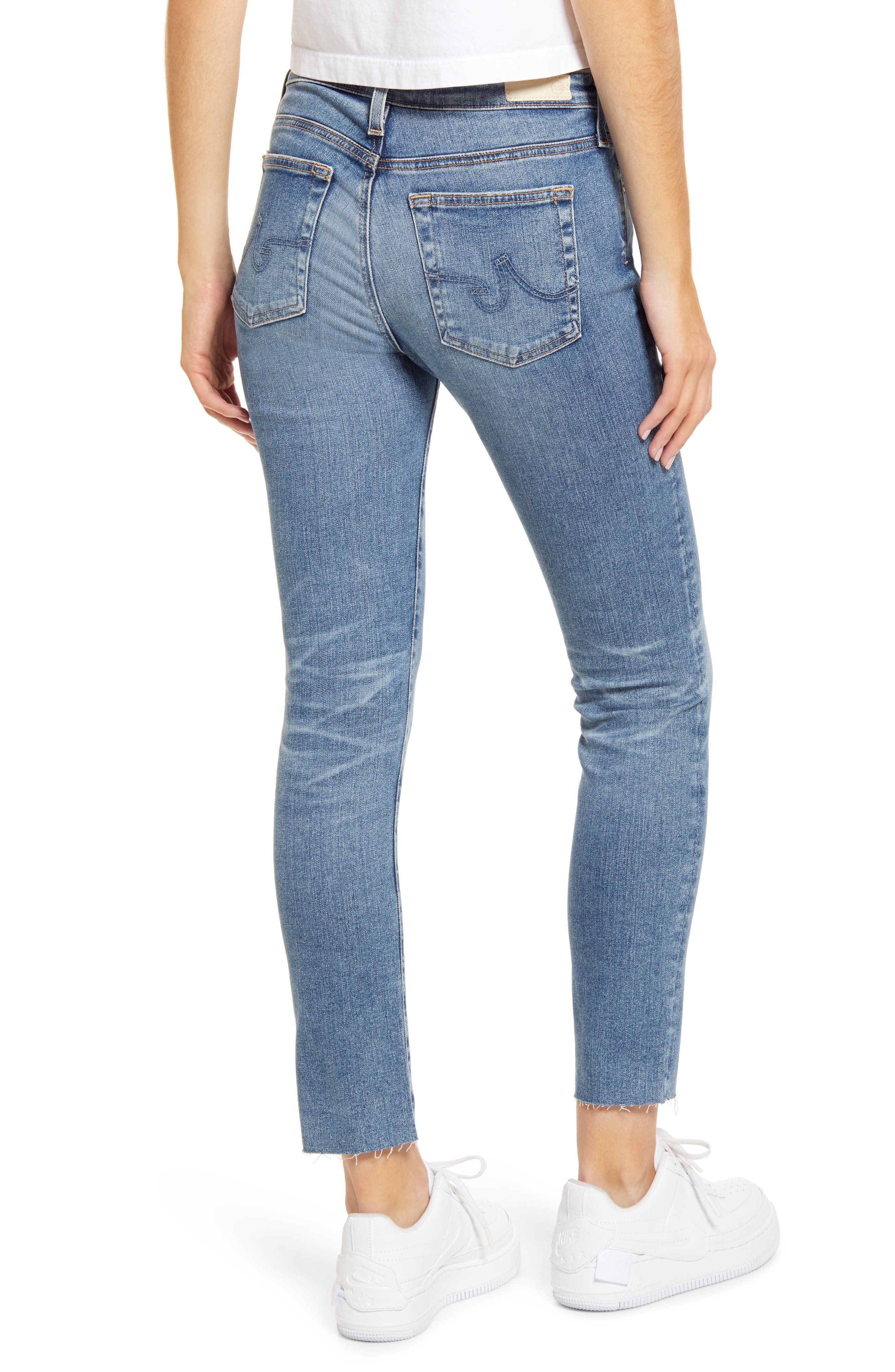 The Prima Raw Hem Ankle Skinny Jeans - image 2