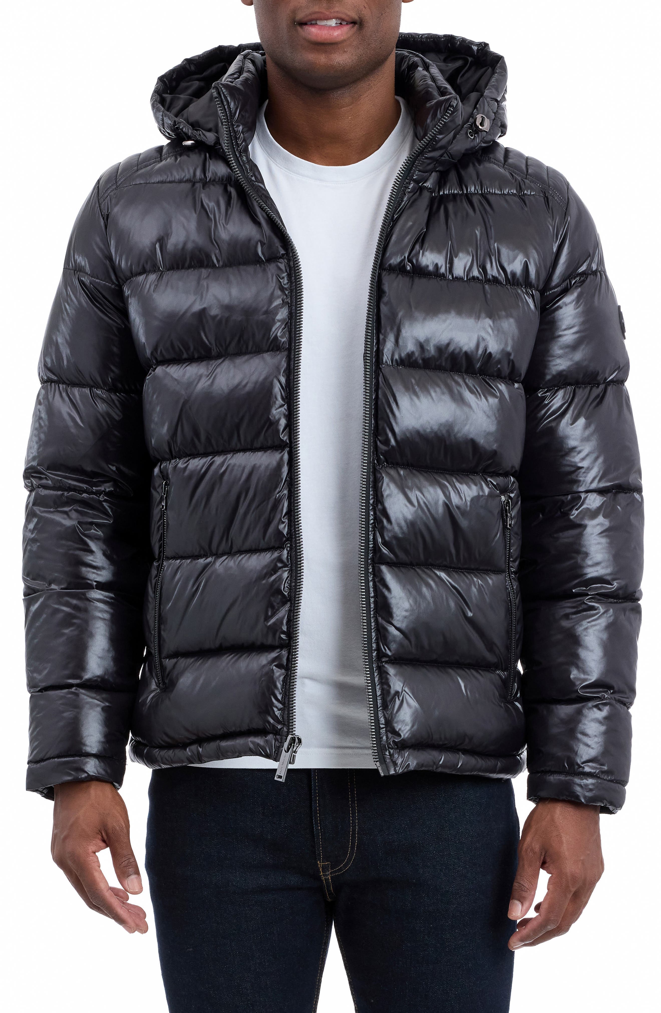 Balloch Water Resistant Hooded Puffer Jacket - image 1