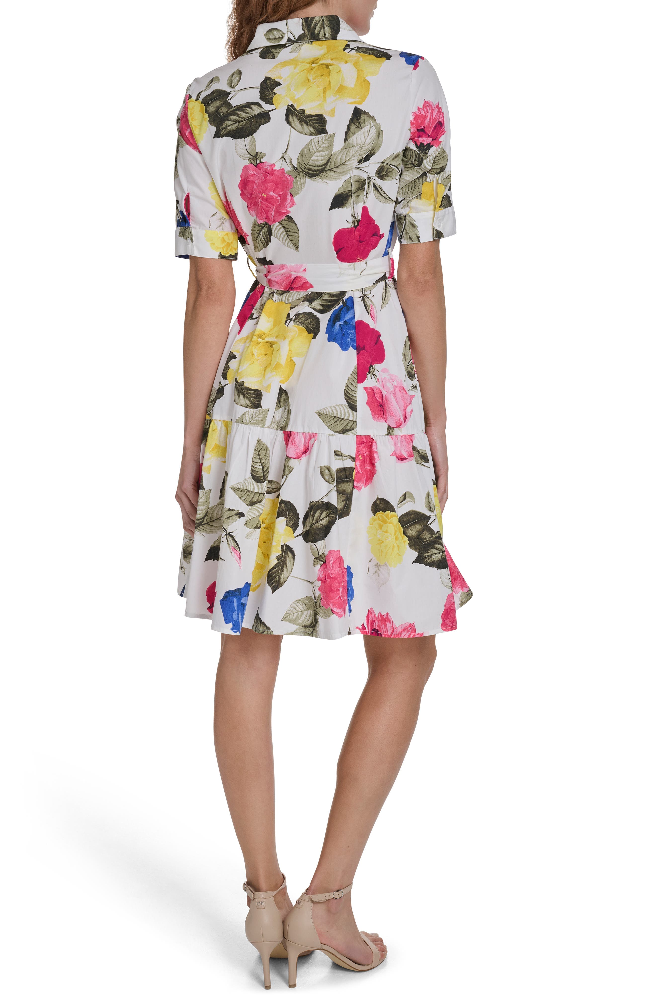 Short Sleeve Shirtdress - image 2
