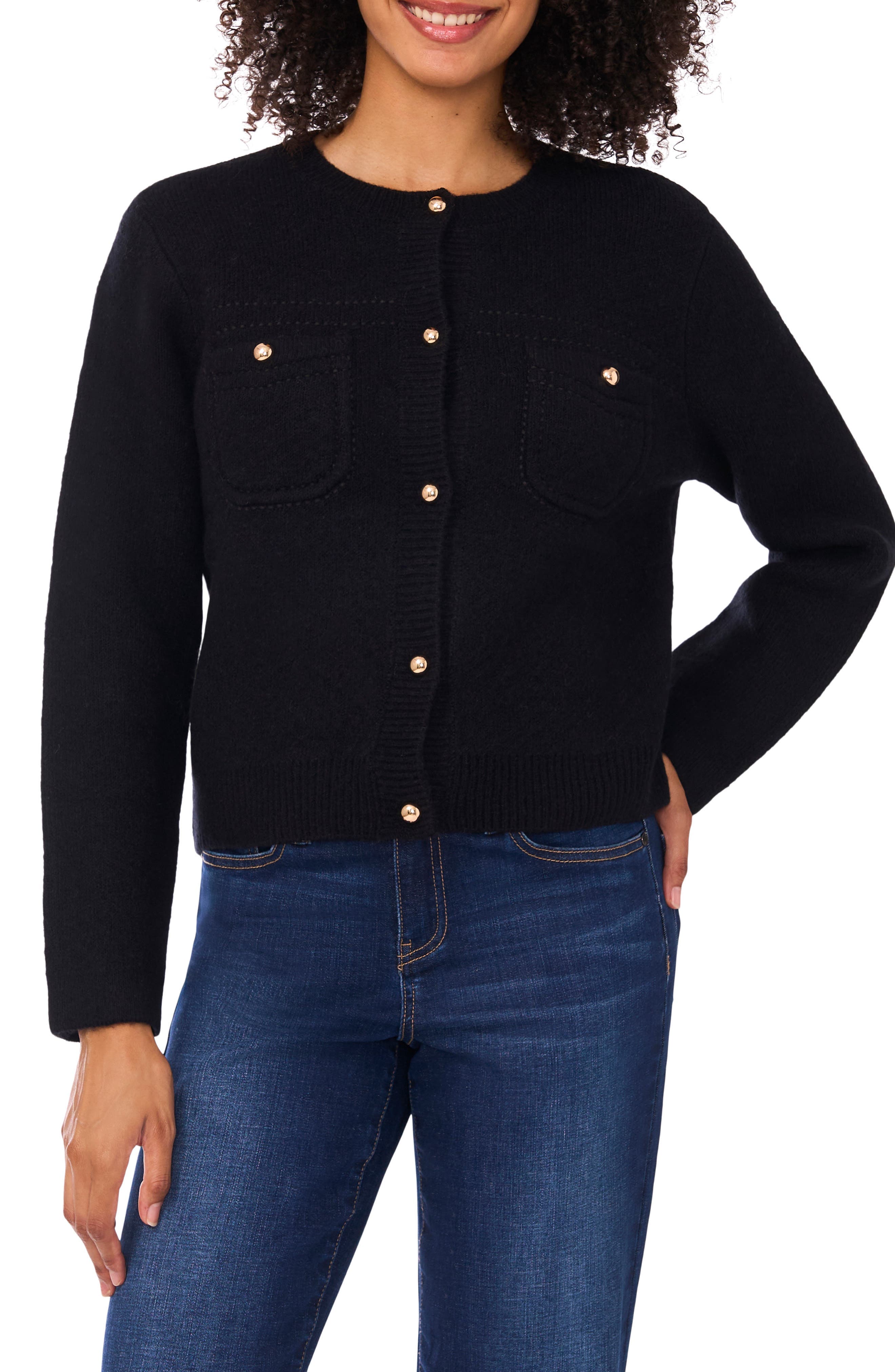 Patch Pocket Cardigan - image 1