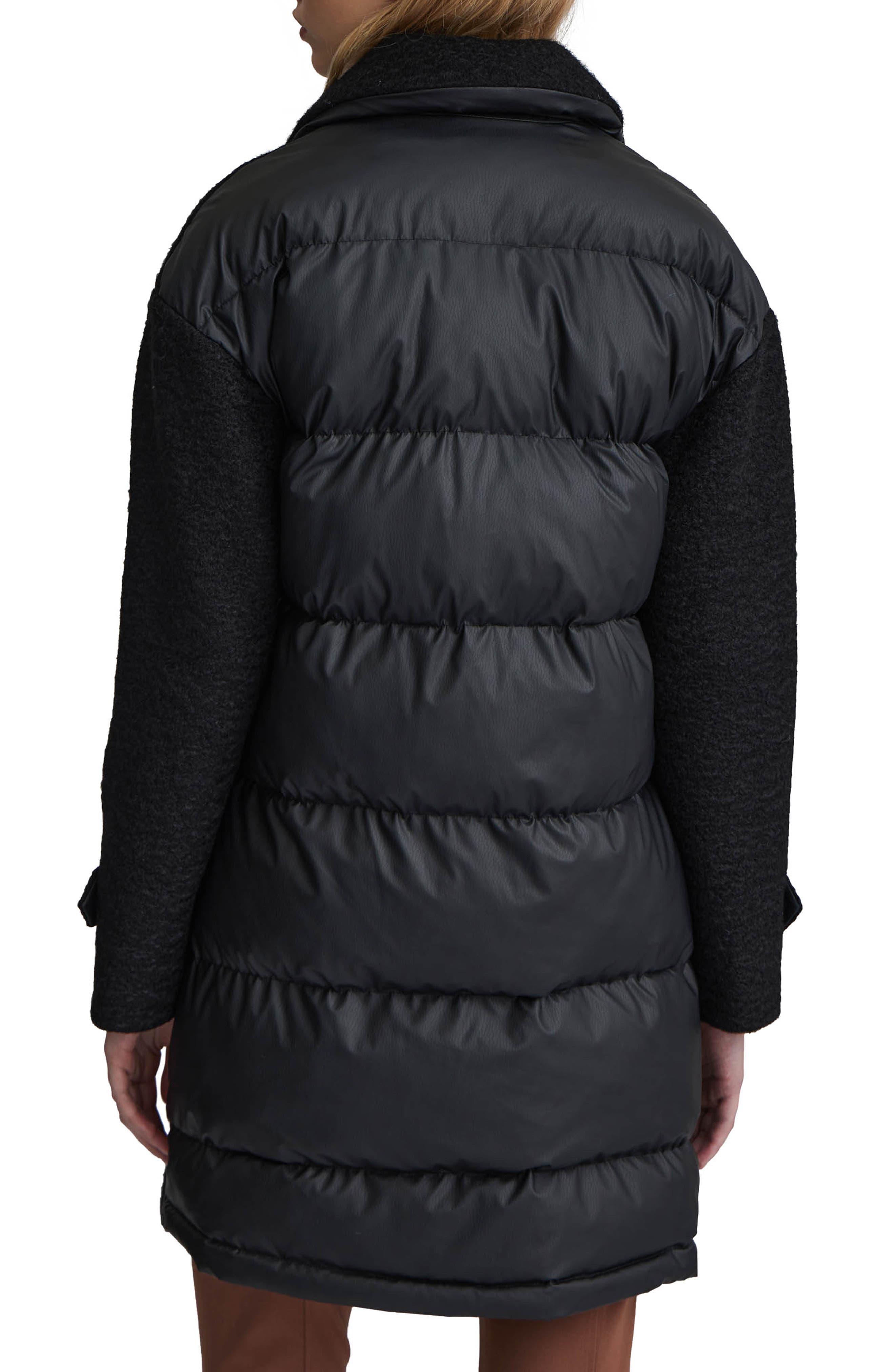 Mixed Media Coat - image 2
