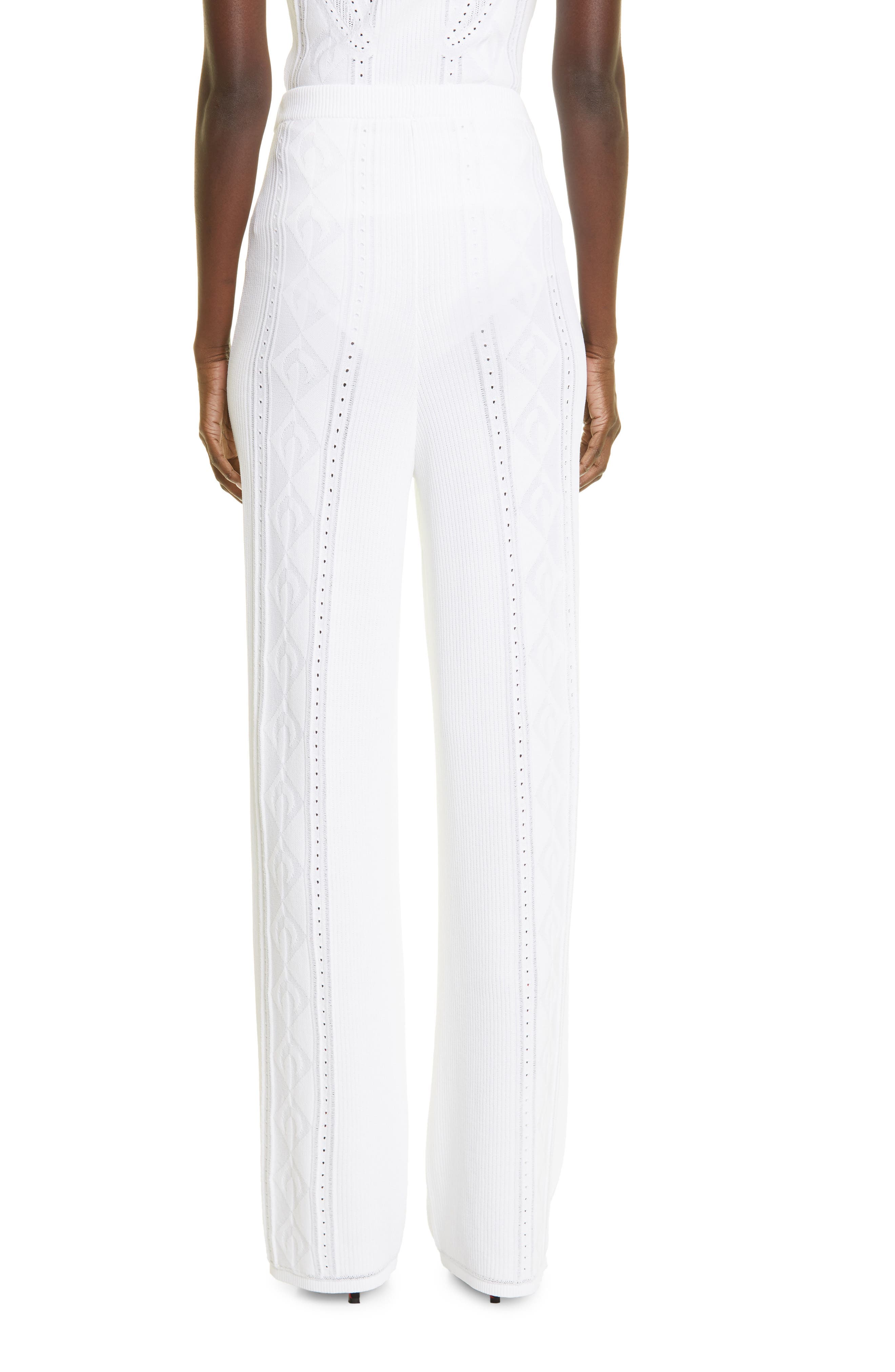 Lunar Pointelle Sweater Pants - image 2