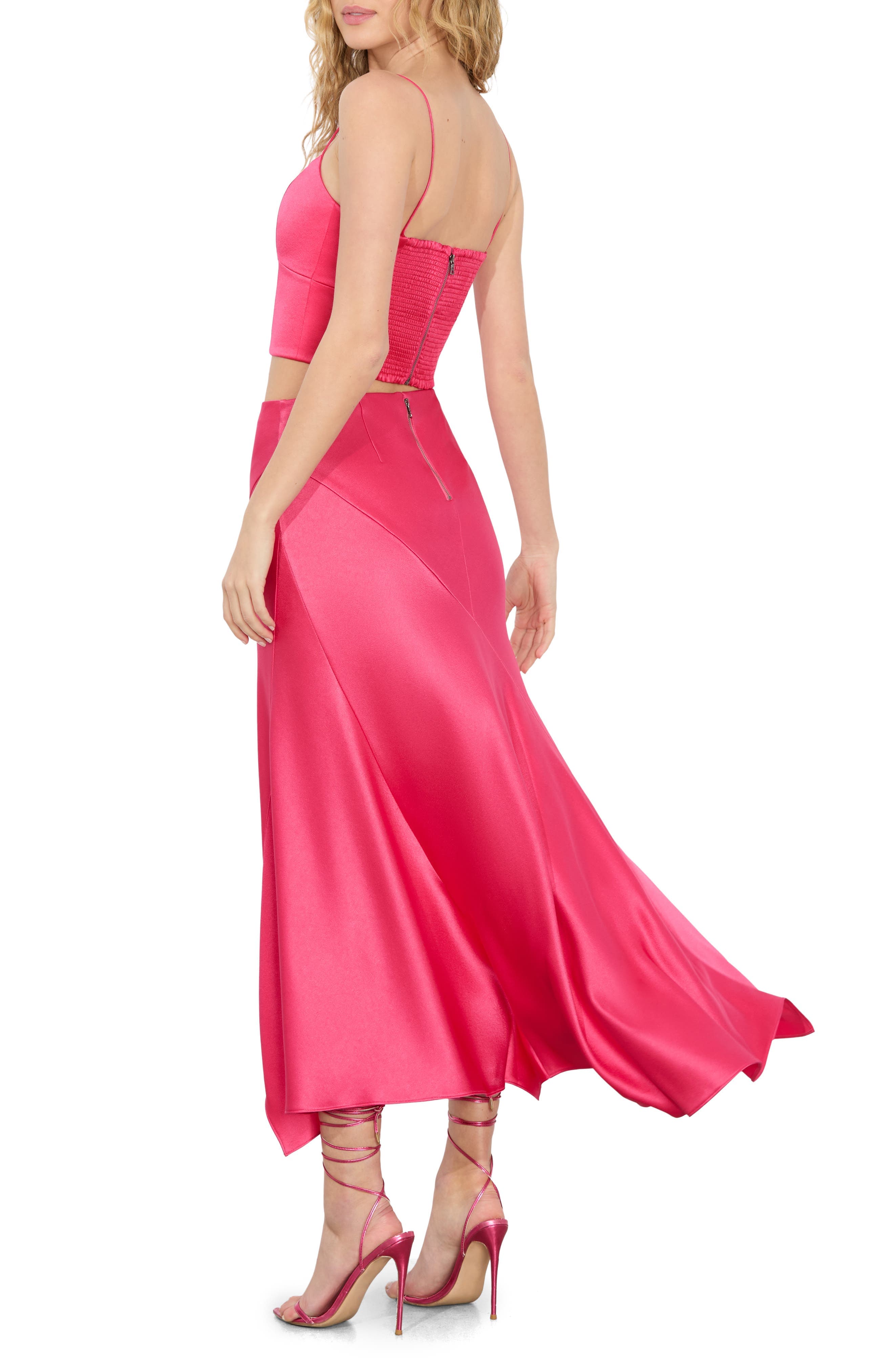 Rosa Asymmetric Midi Skirt - image 2
