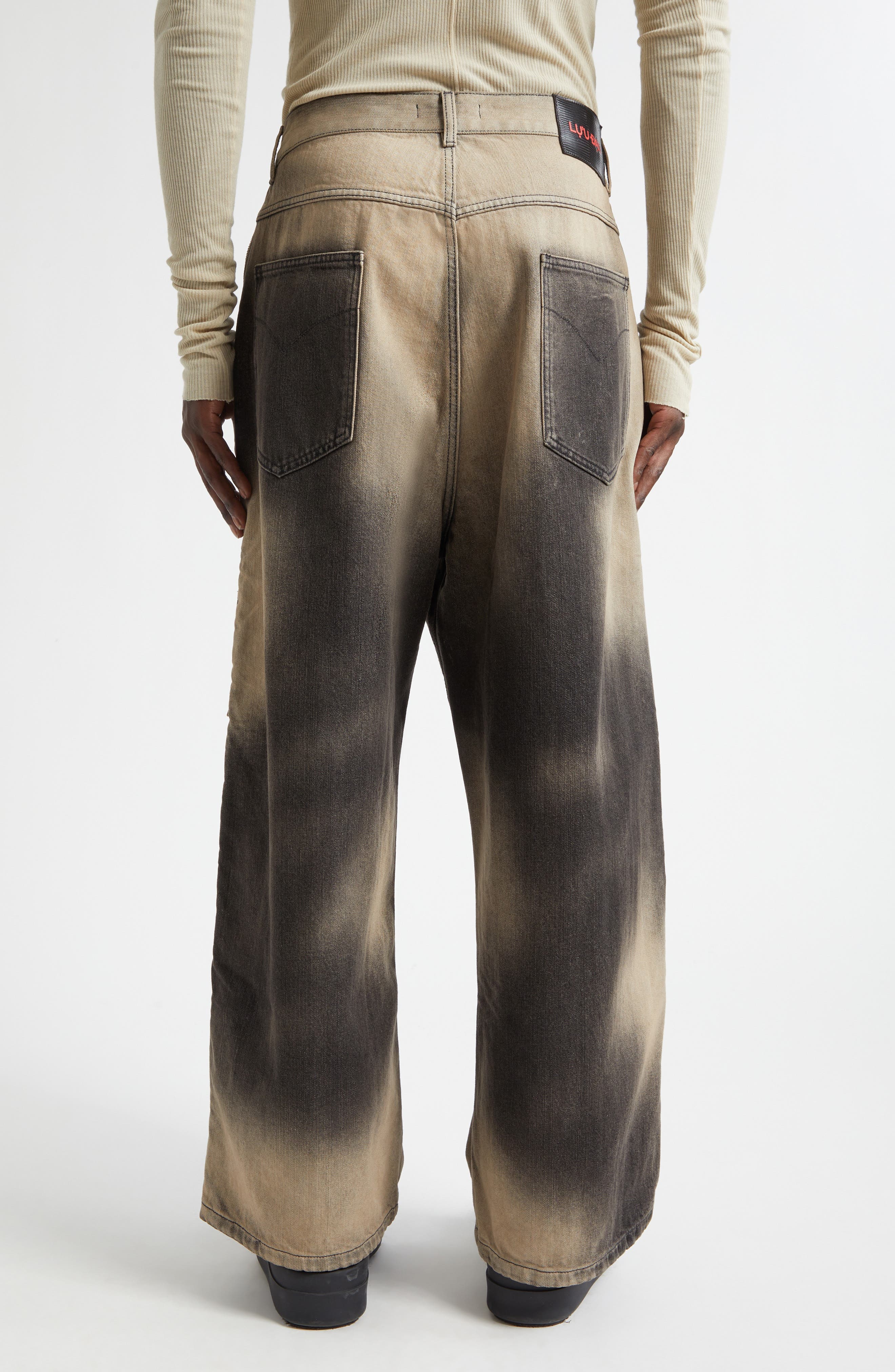 Side Zip Jeans - image 2