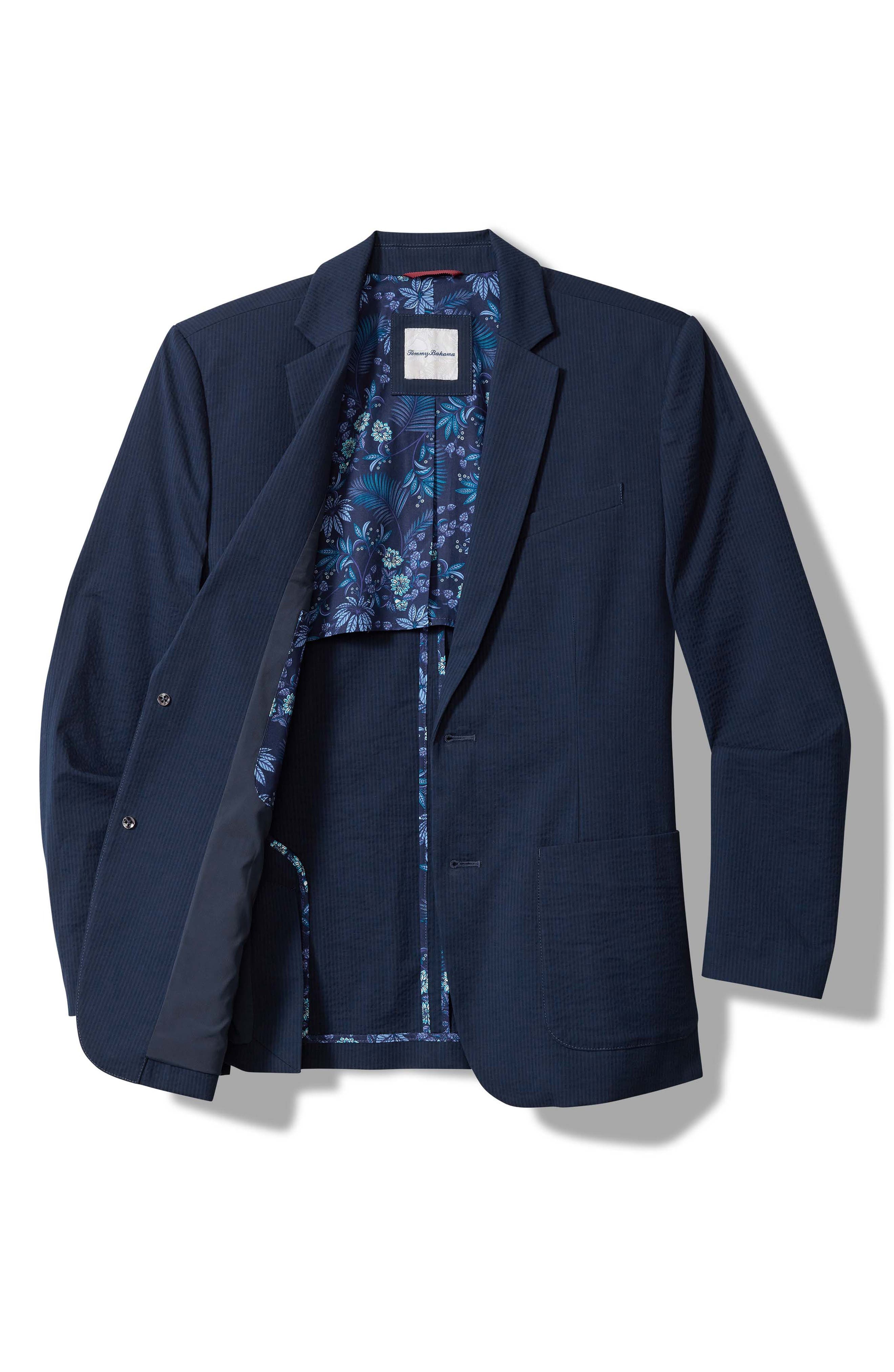 Nova Wave Stretch Cotton Seersucker Sport Coat - image 2