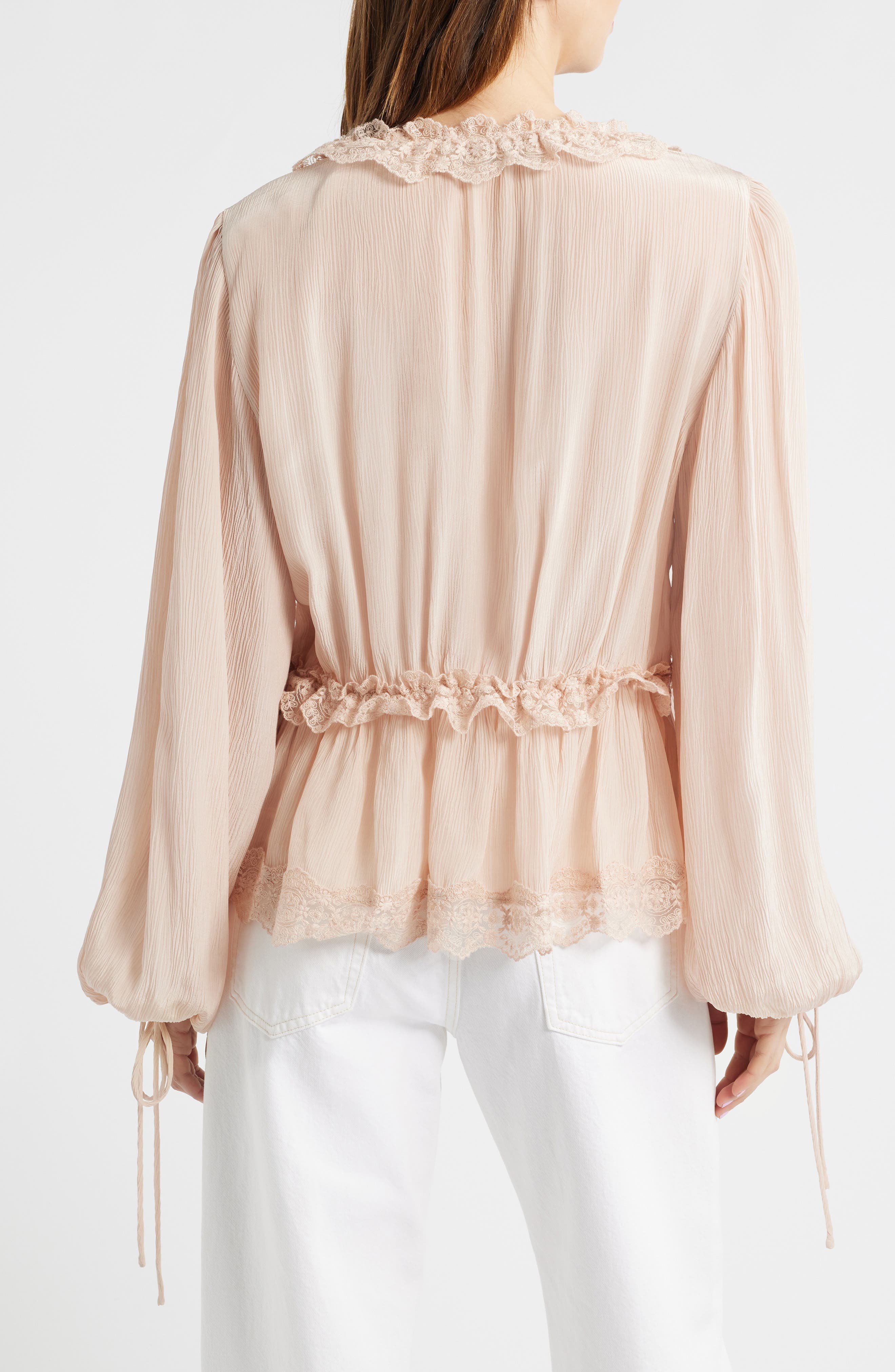 Glicine Lace Trim Top - image 2
