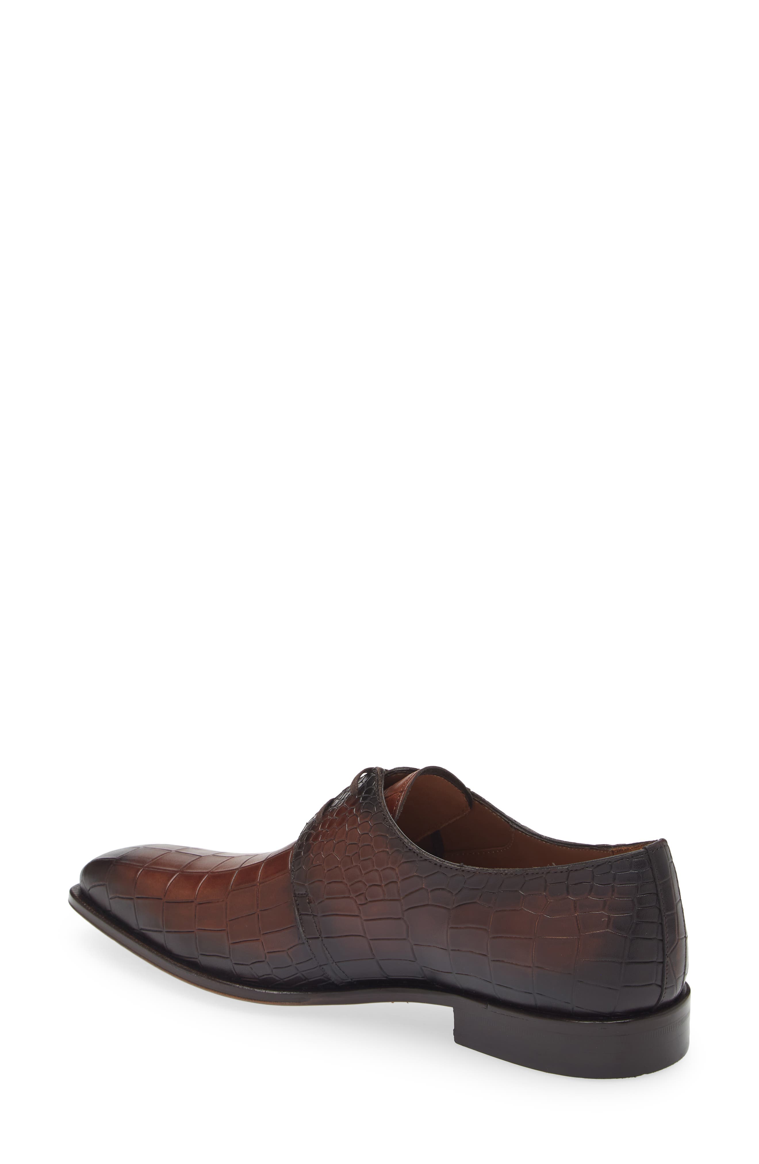 Croc Embossed Derby - image 2
