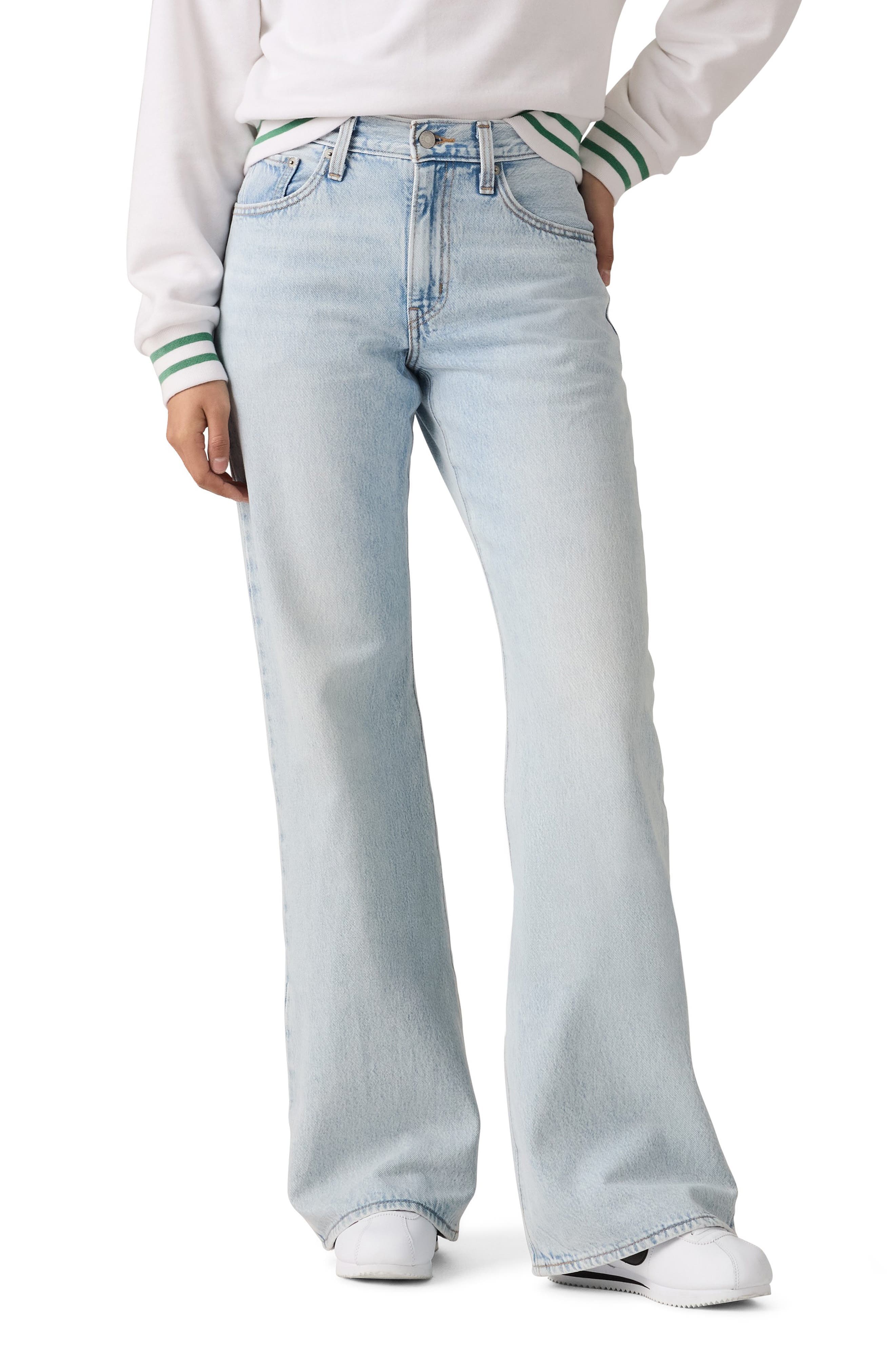 Middy Loose Bootcut Jeans - image 1