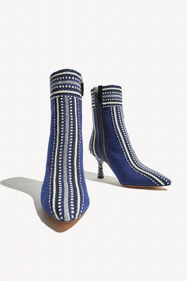 Monica Fabric ankle boots - image 2