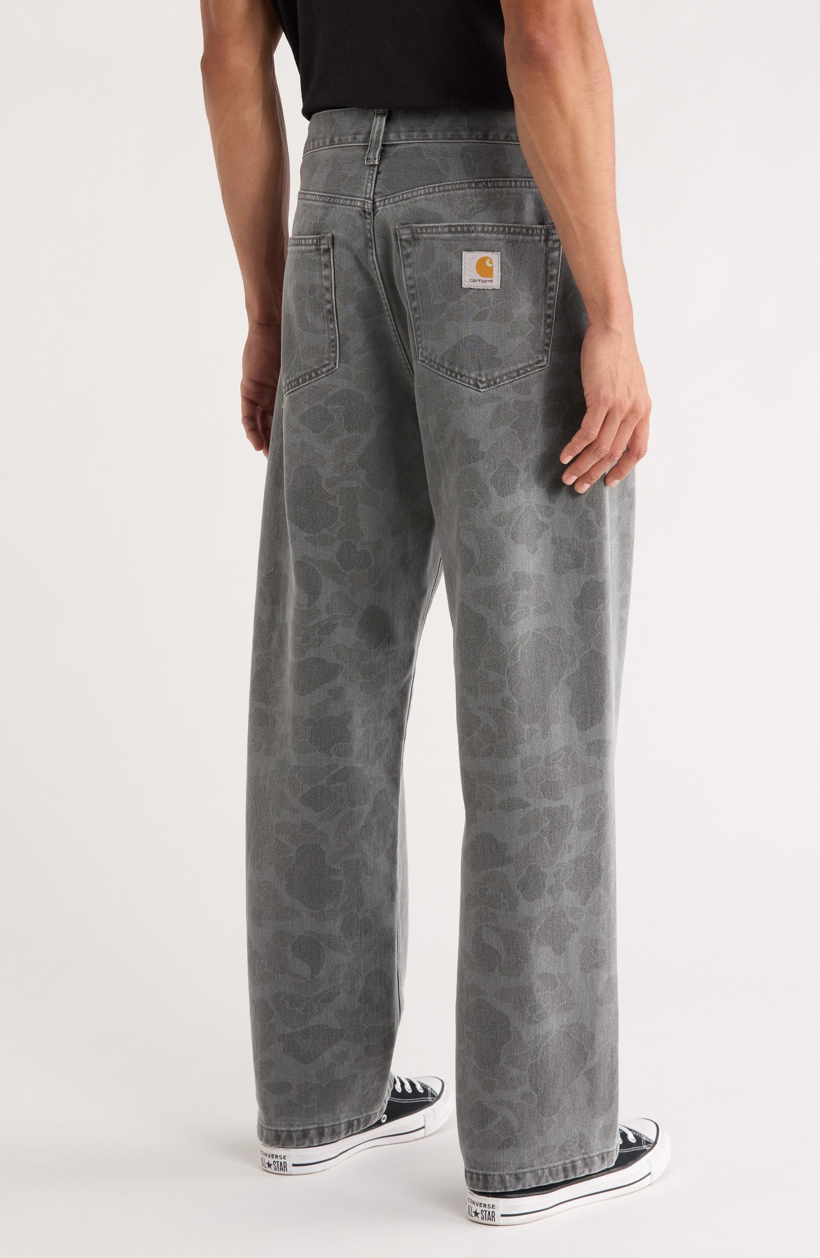 Duck Landon Camo Loose Tapered Organic Cotton Jeans - image 2