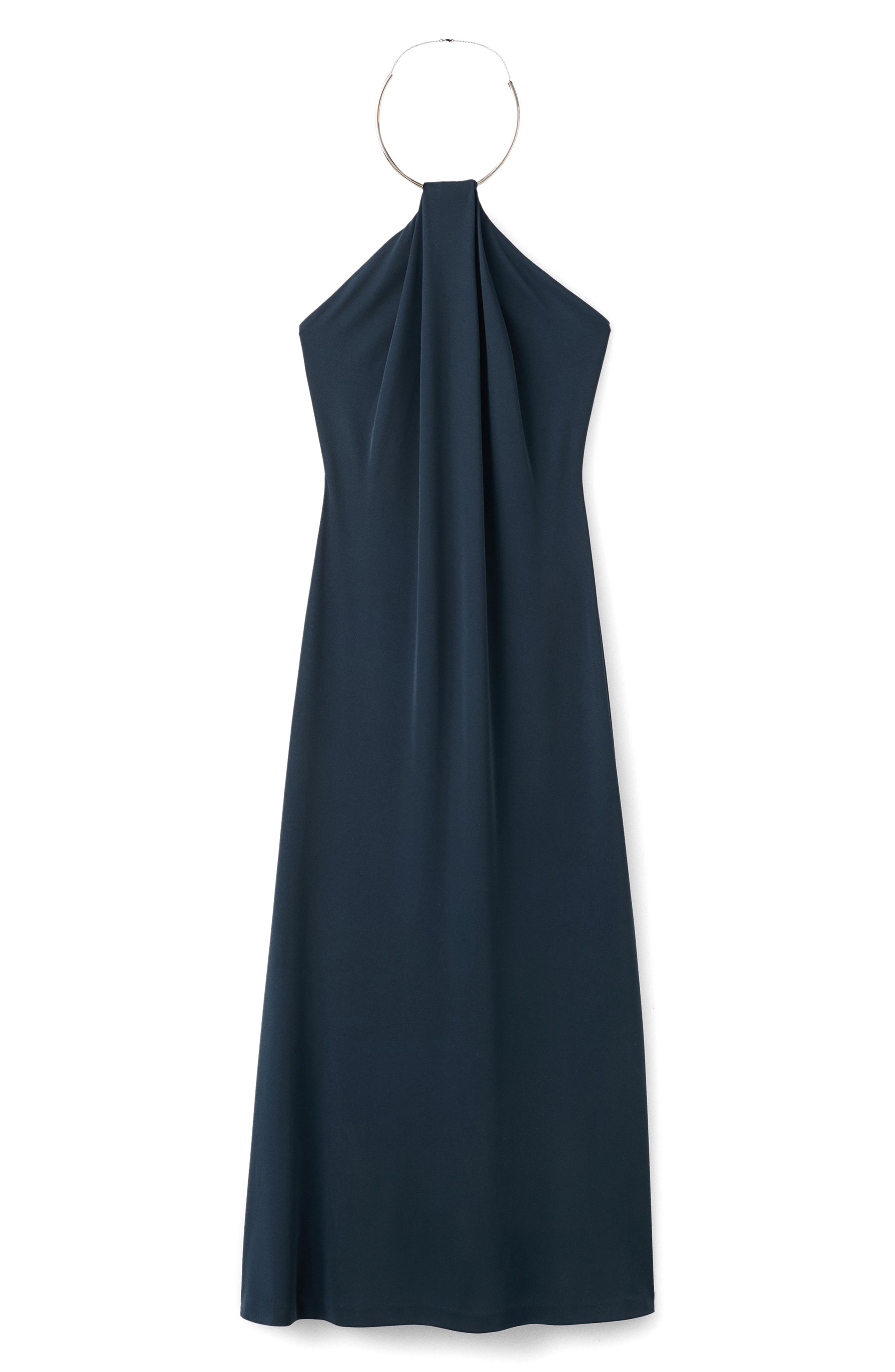 Choker Neck Sleeveless Dress - image 1