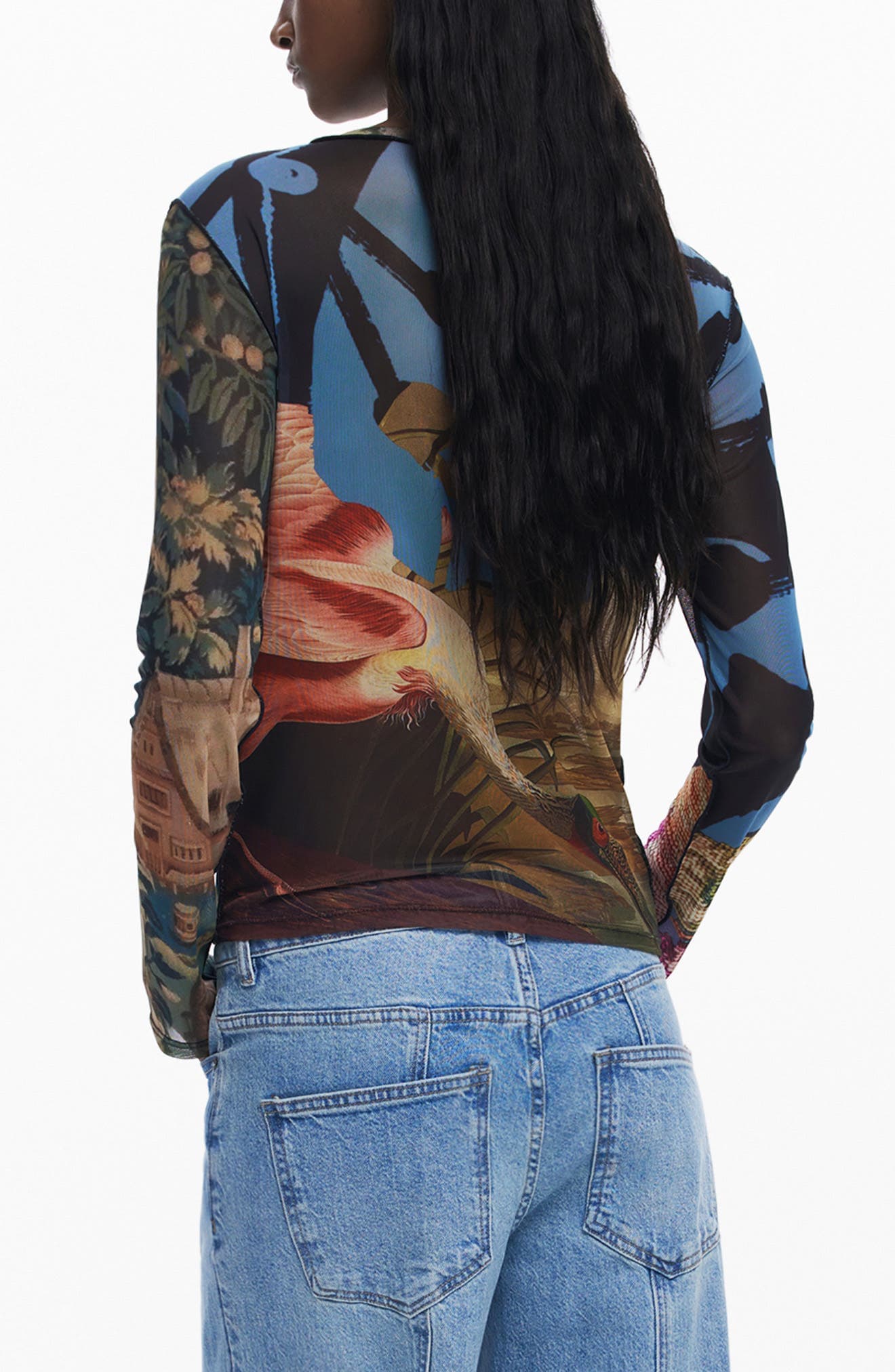 Long Sleeve Crop T-Shirt - image 2