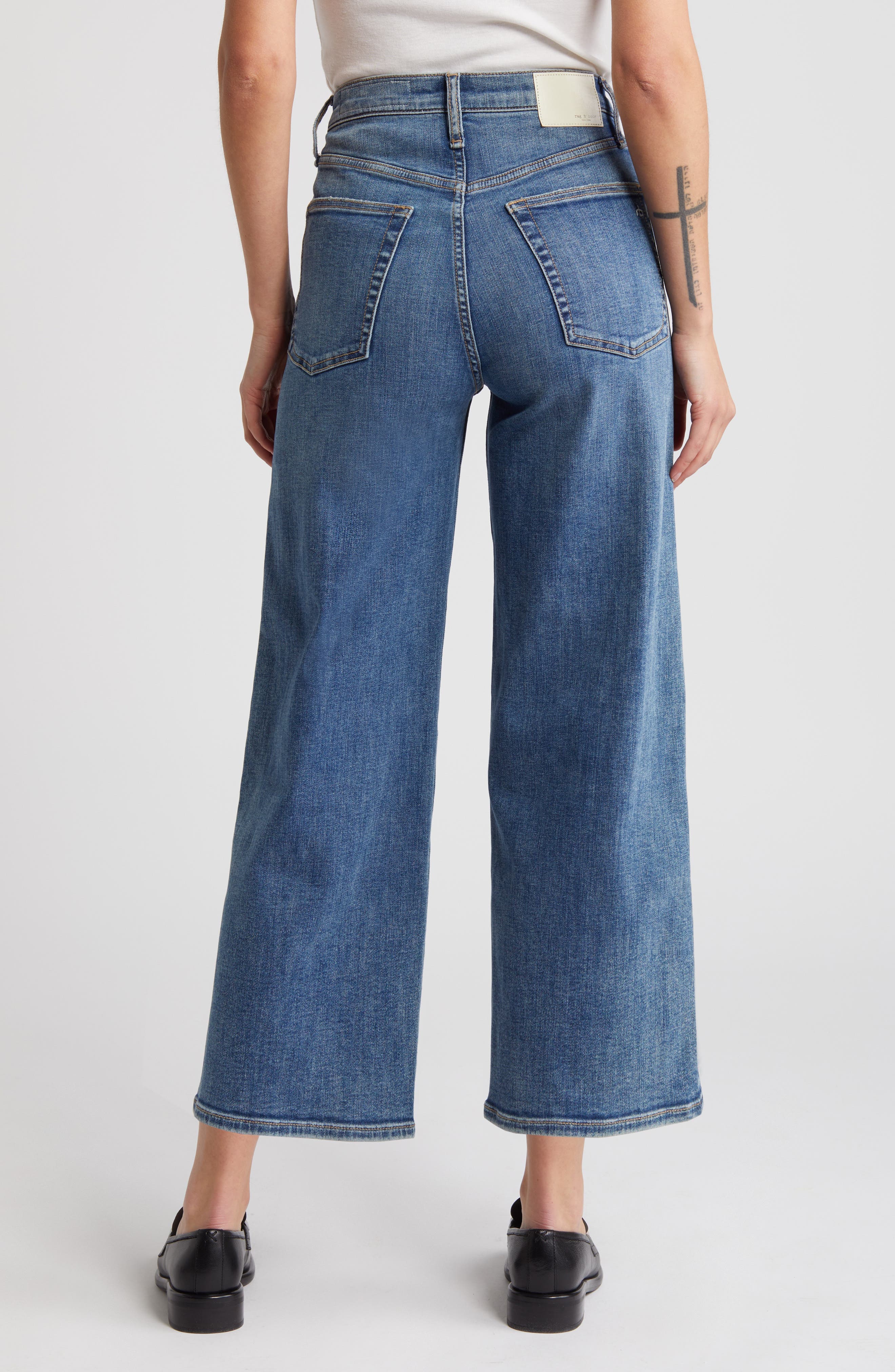 Andi High Waist Ankle Wide Leg Jeans - image 2