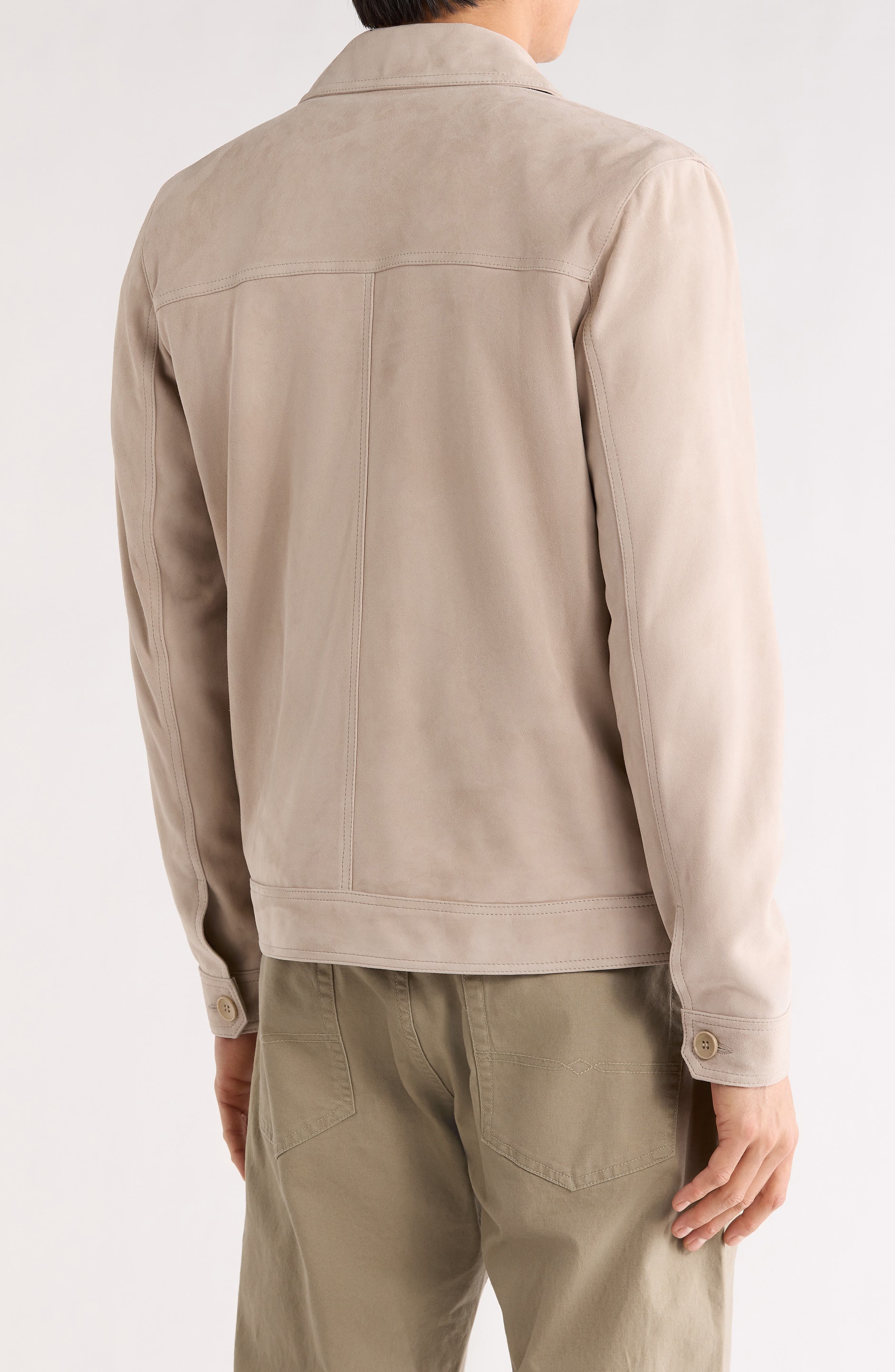 Suede Trucker Jacket - image 2