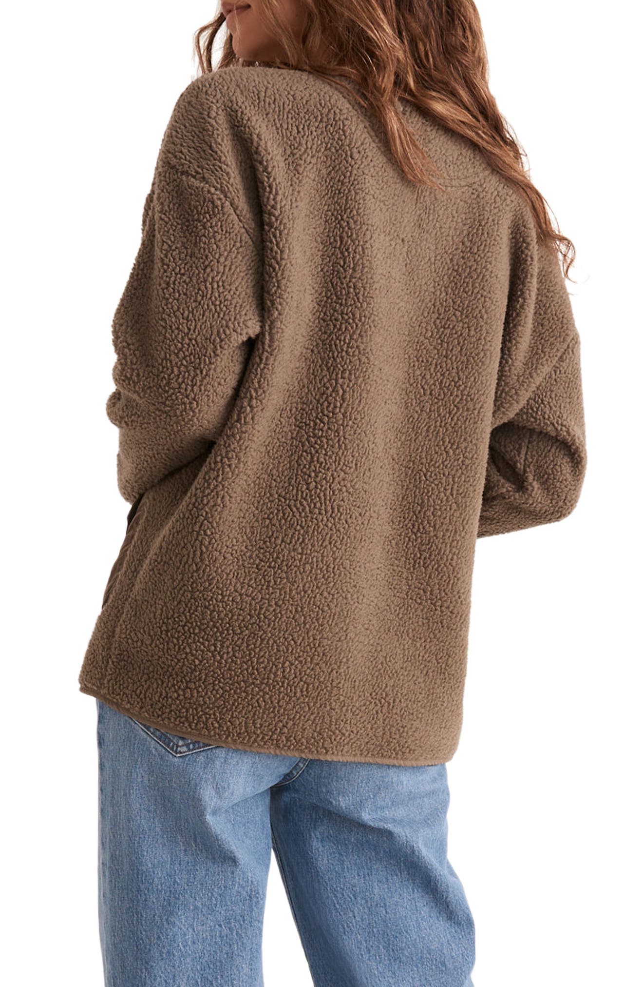 Resourced Fleece Cardigan Jacket - image 2