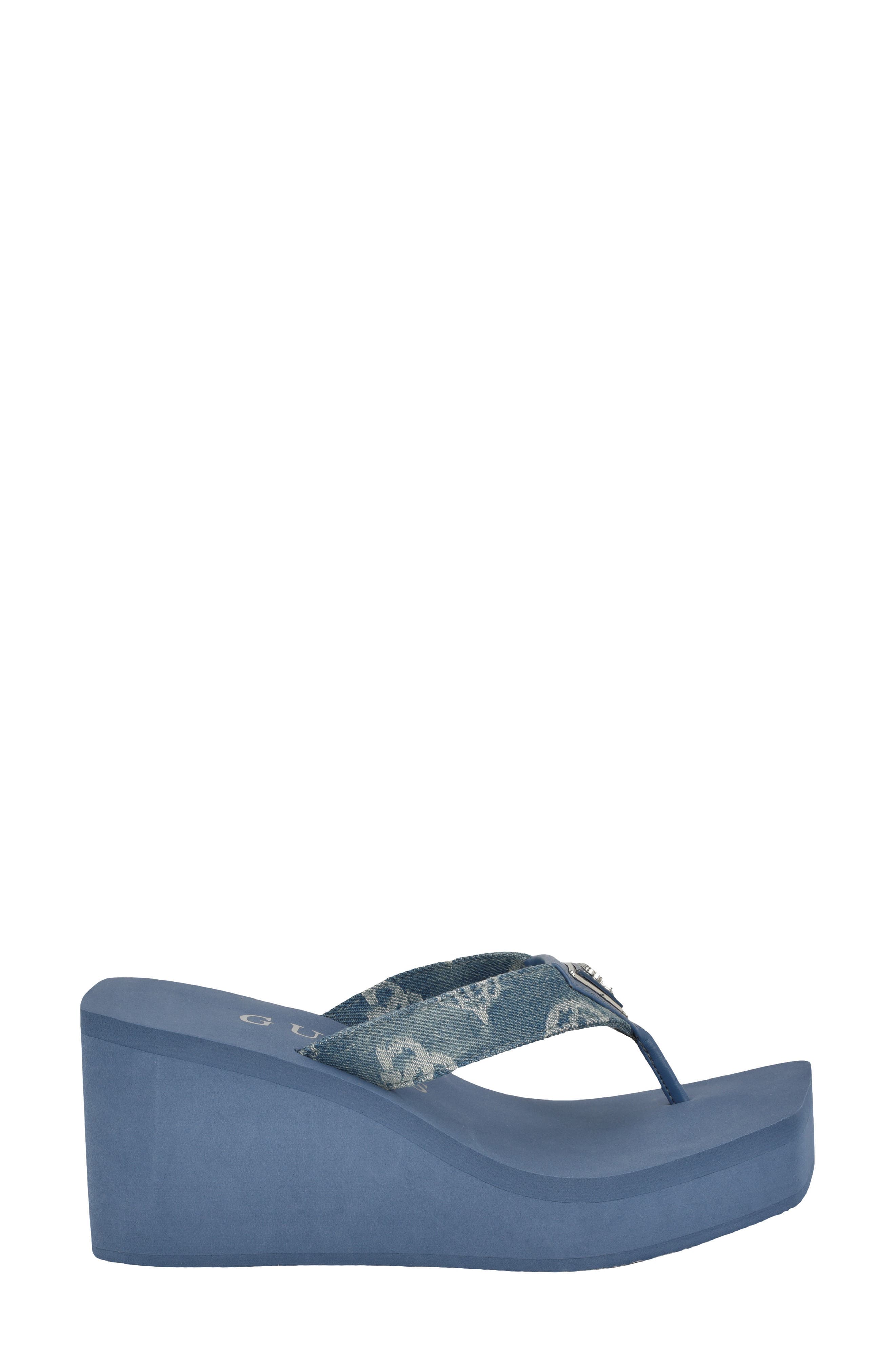 Demmey Platform Wedge Flip Flop - image 2