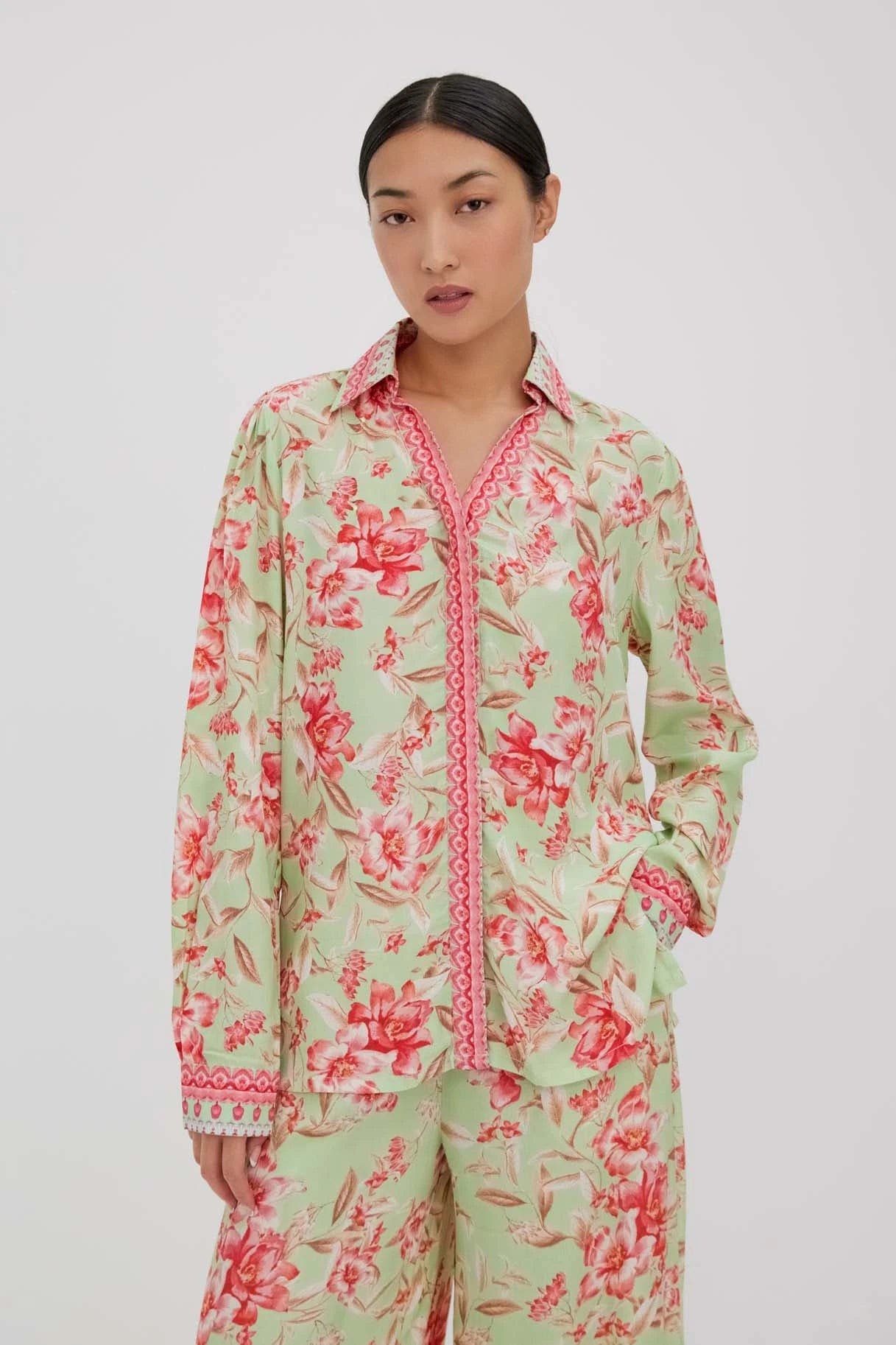 Naomi Green Shirt - image 2