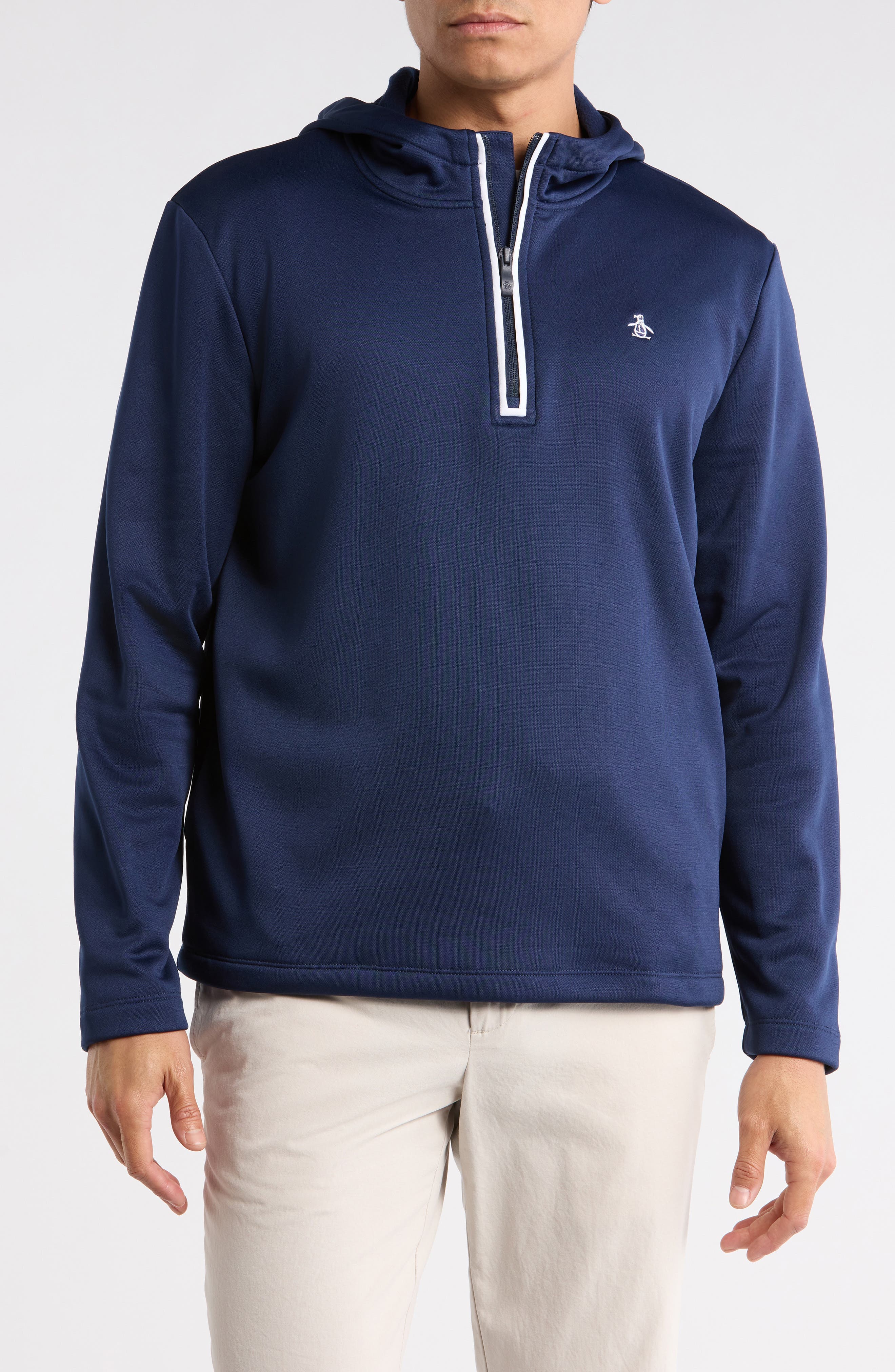 Long Sleeve Half-Zip Fleece Pullover Hoodie - image 5