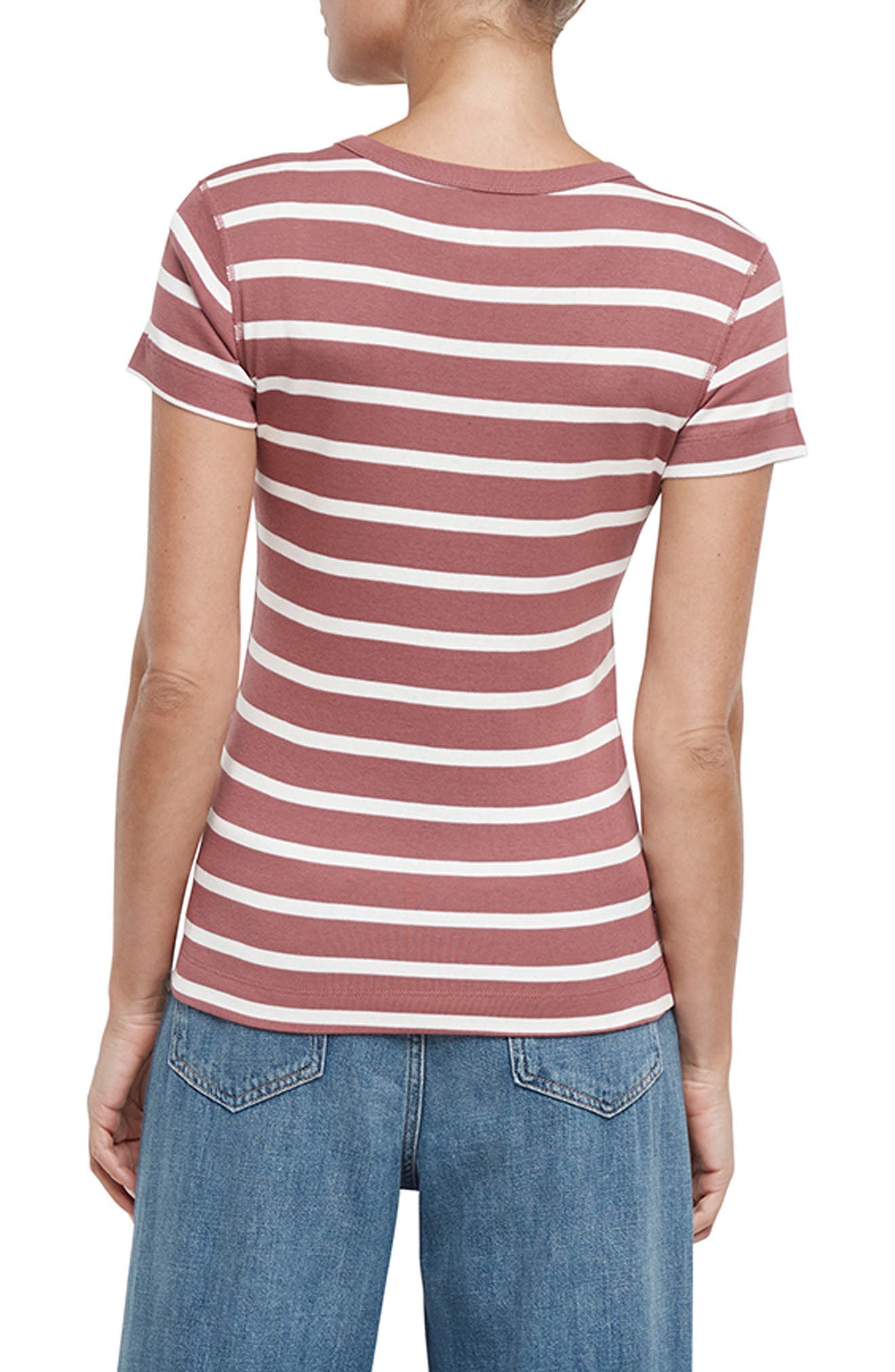 Cotton Crewneck T-Shirt - image 2