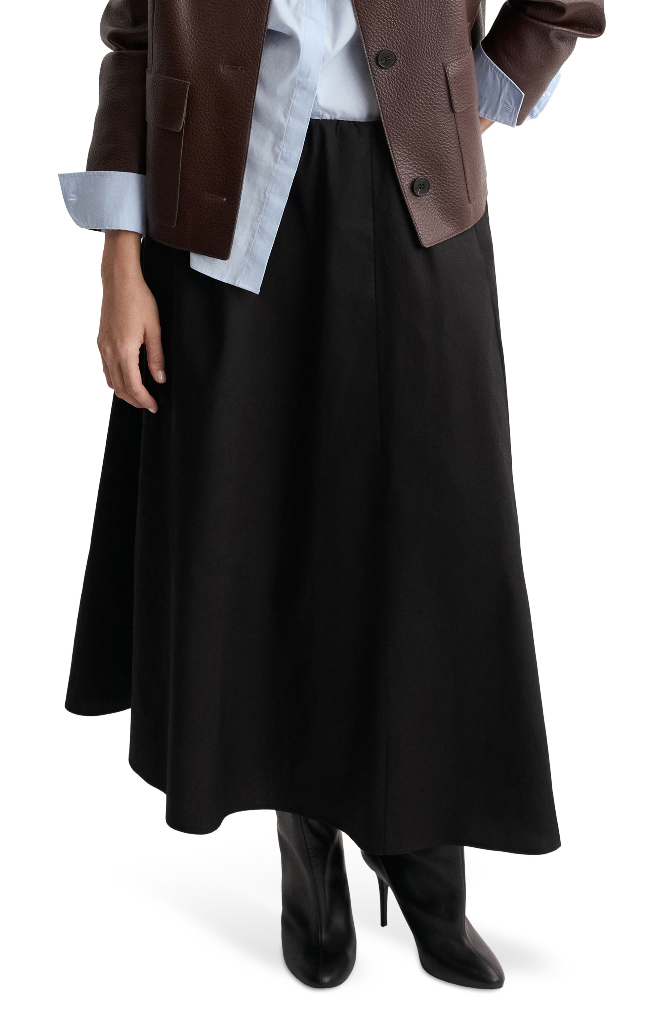 Falda Newcreta Cotton A-Line Skirt - image 1