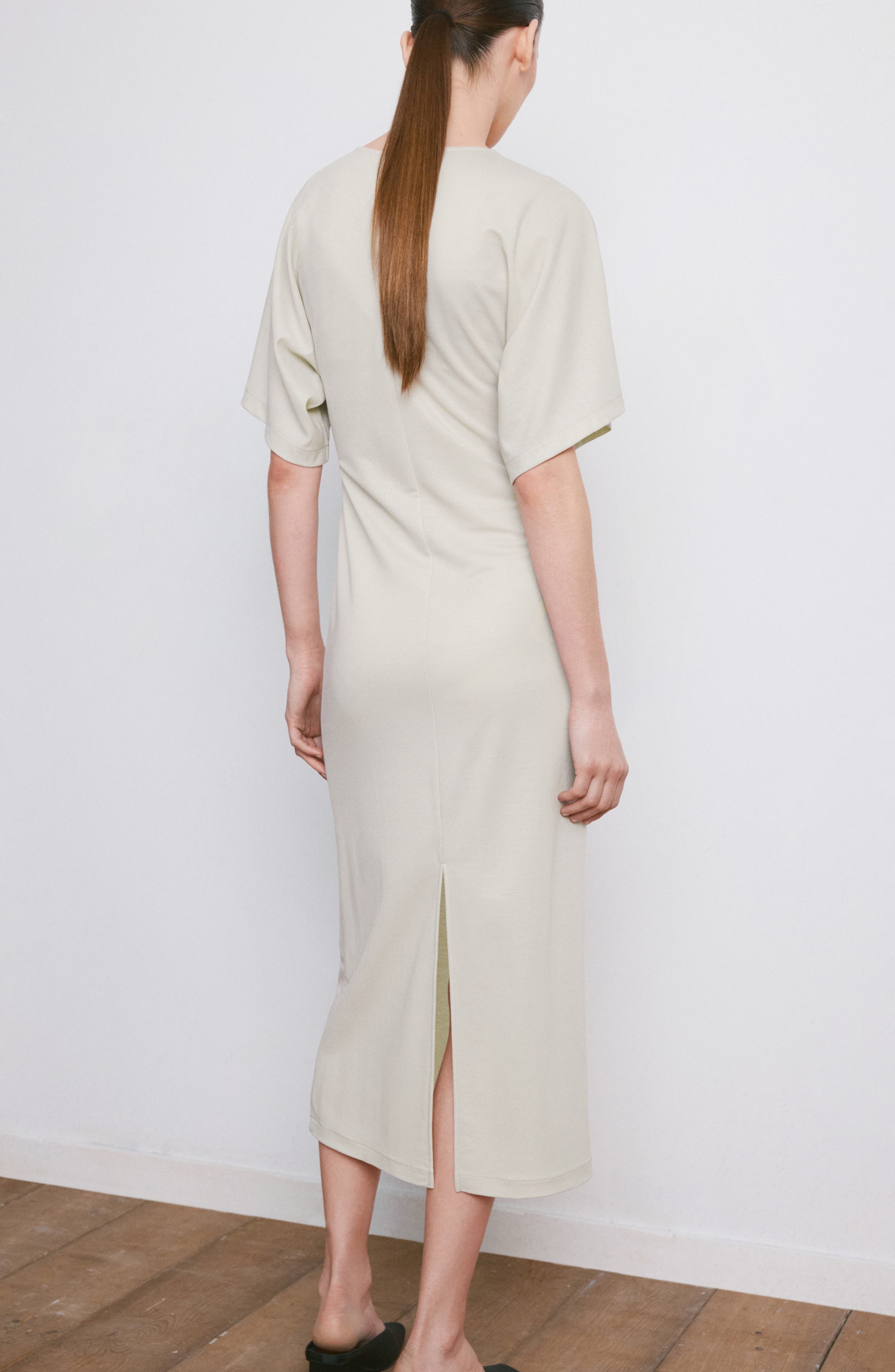 Gathered Midi Dress - image 4