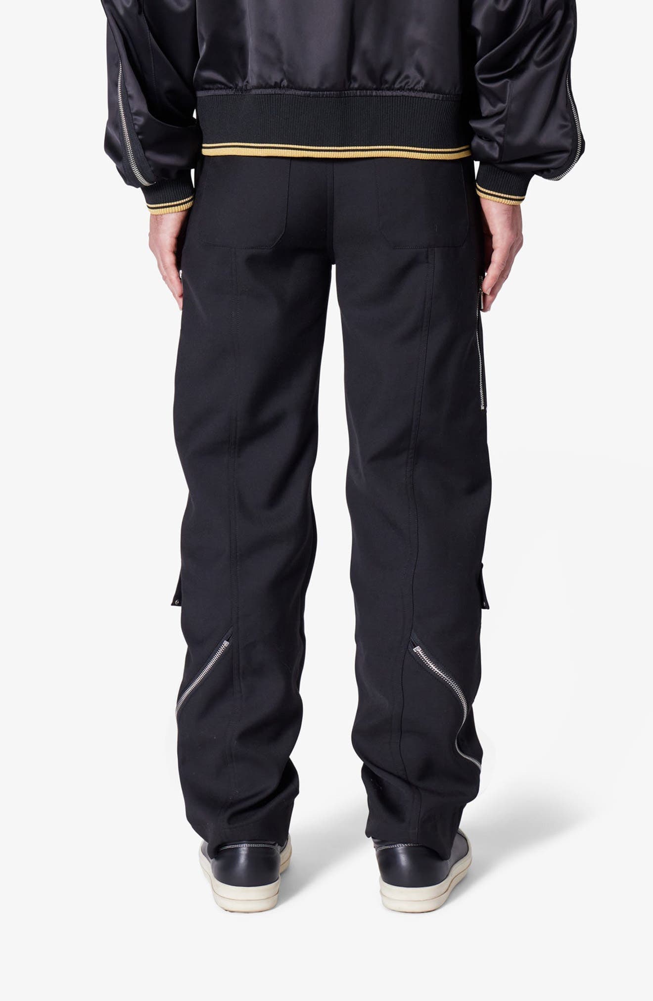 Angled Zip Cargo Pants - image 2