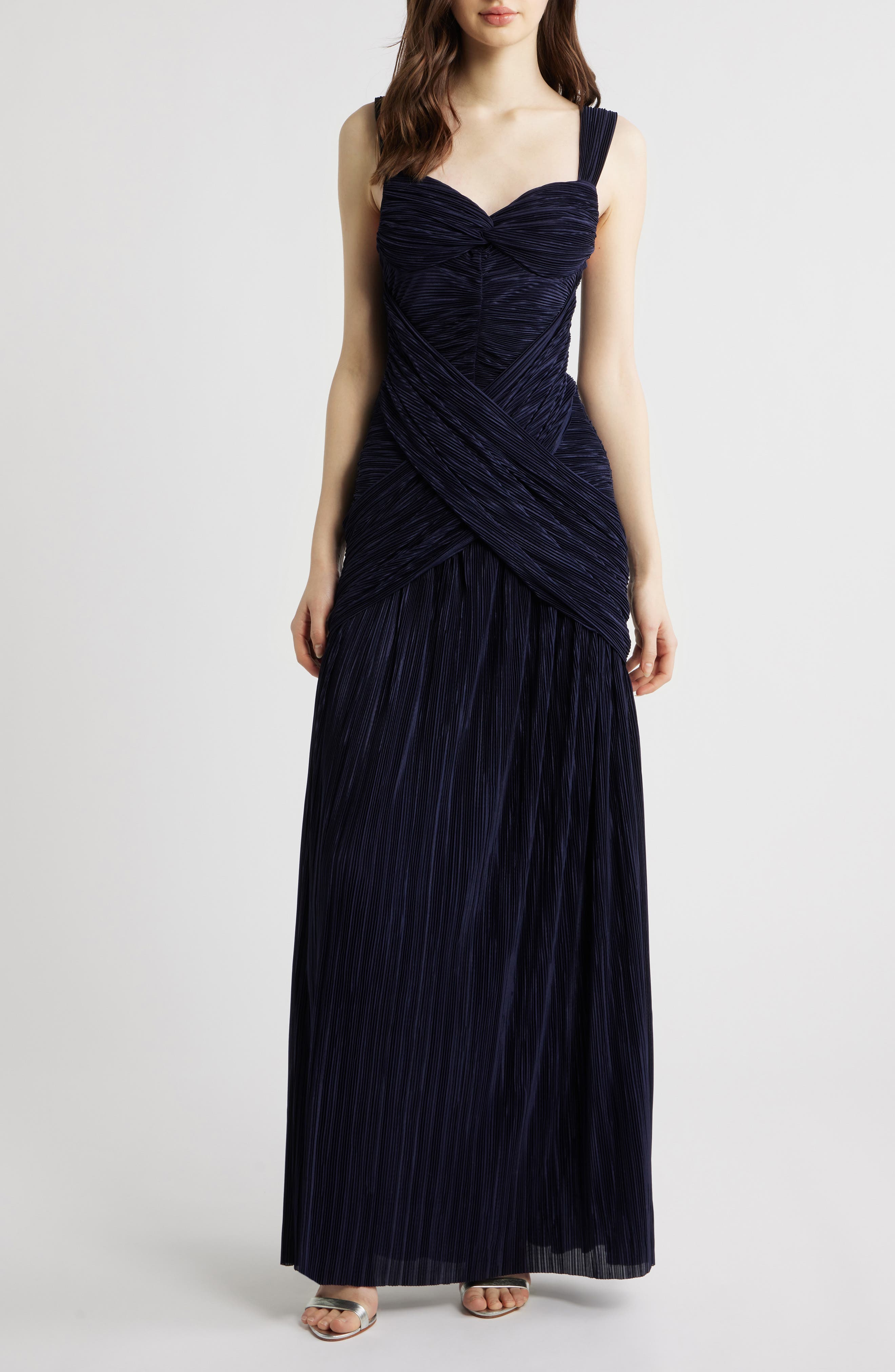 Zia Plisse Gown - image 1