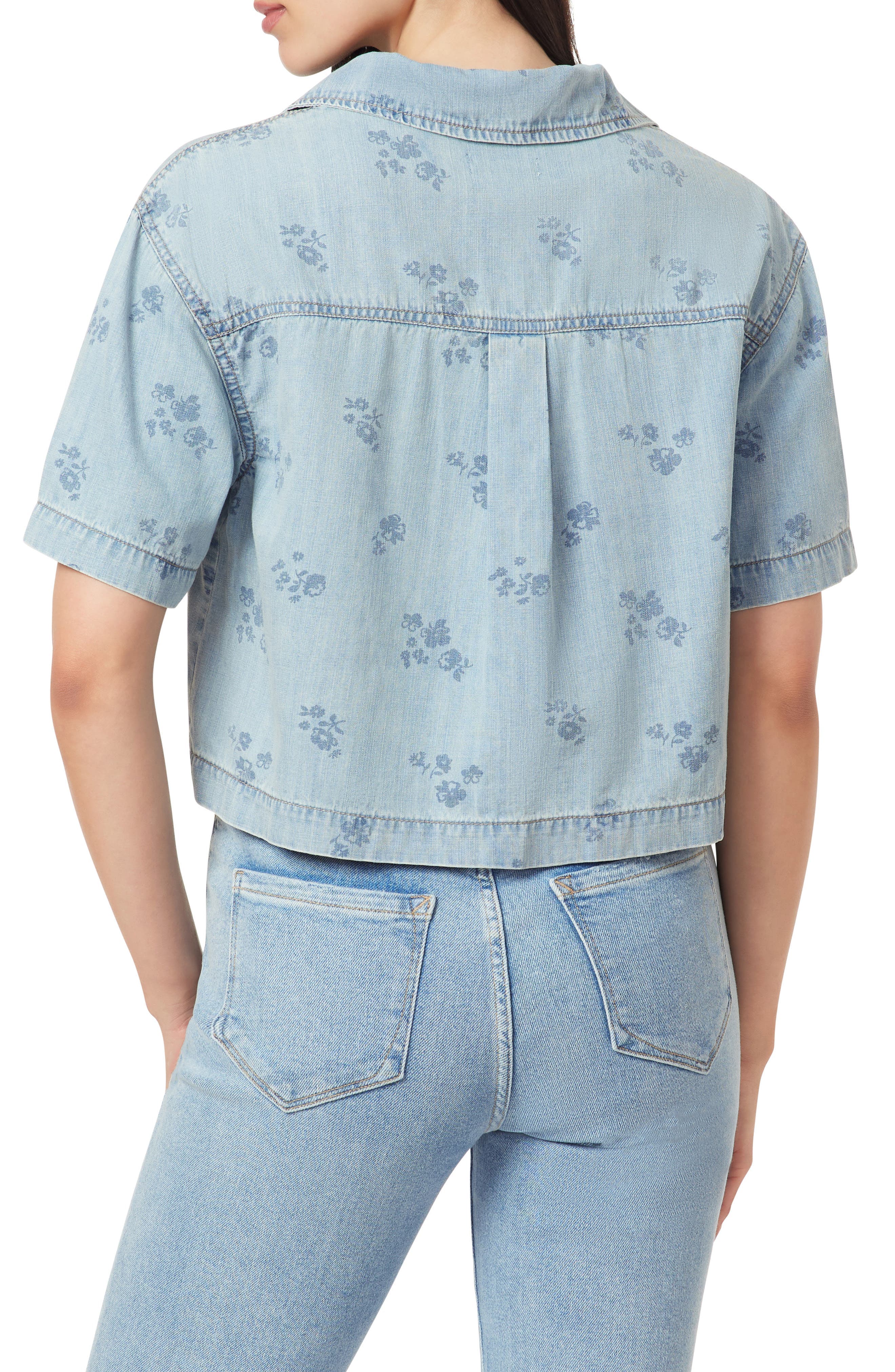 Embroidered Camp Shirt - image 2