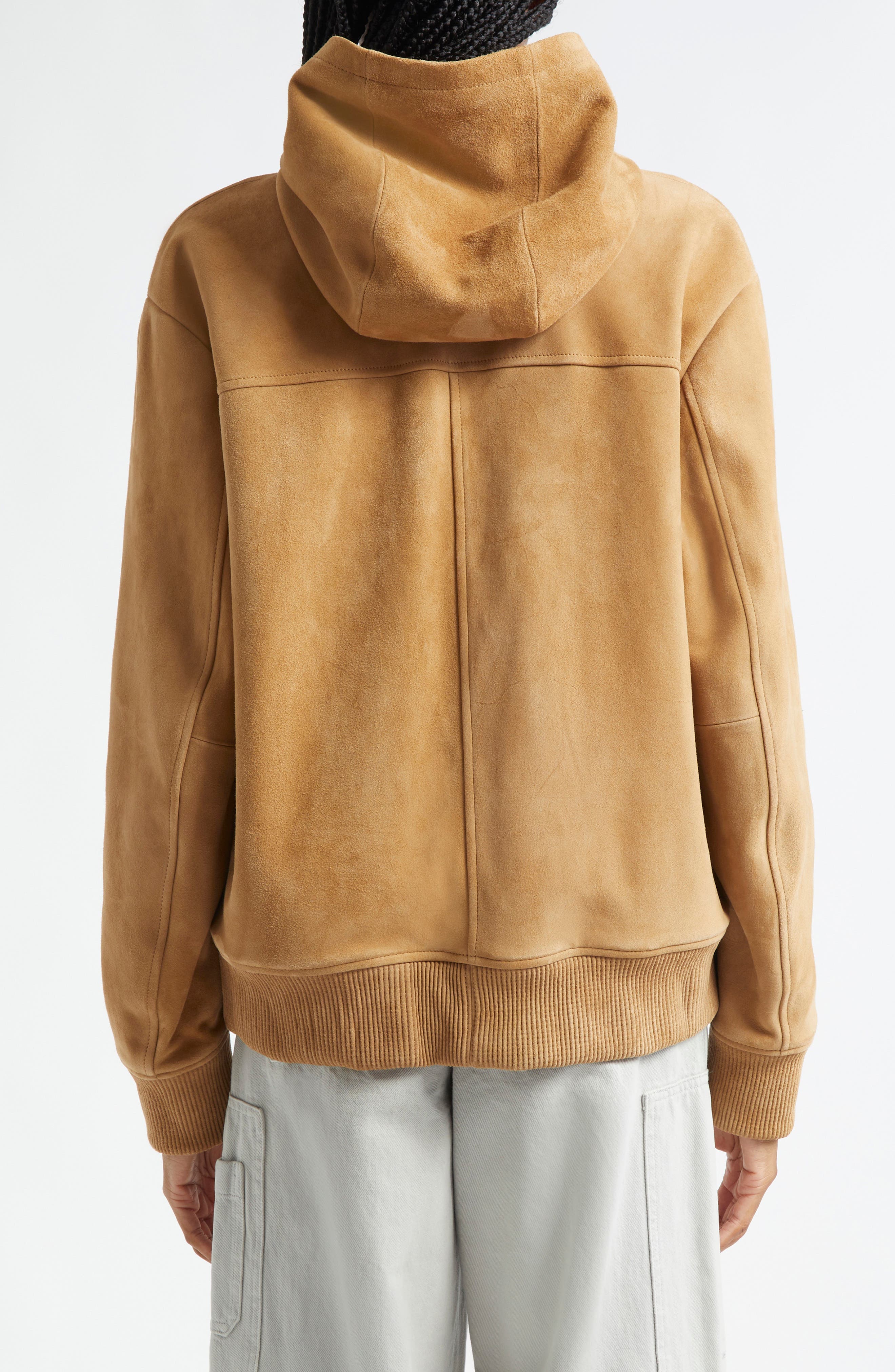 Suede Hoodie - image 2