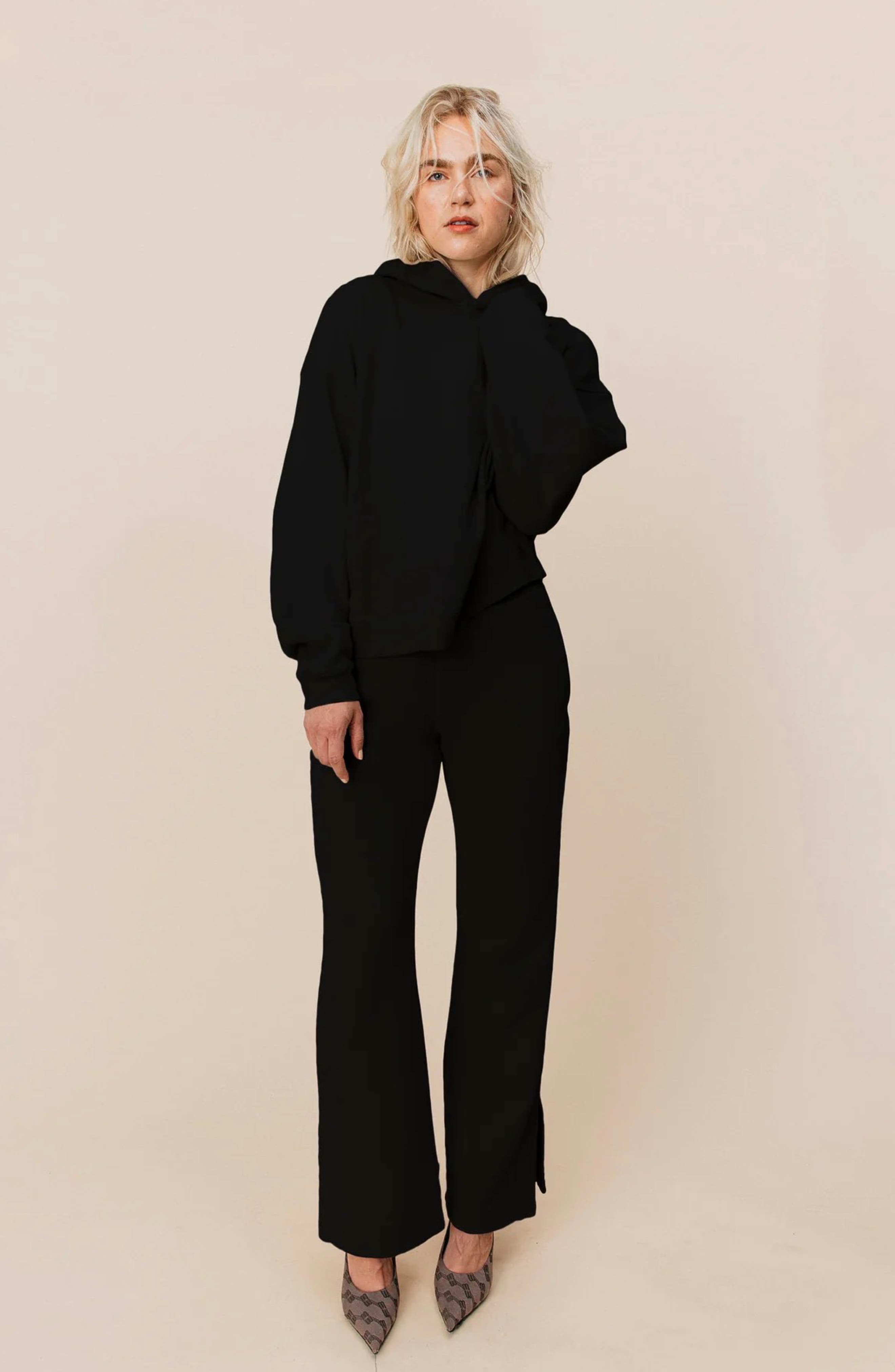 Organic Cotton Teddy Flare Pant - image 1